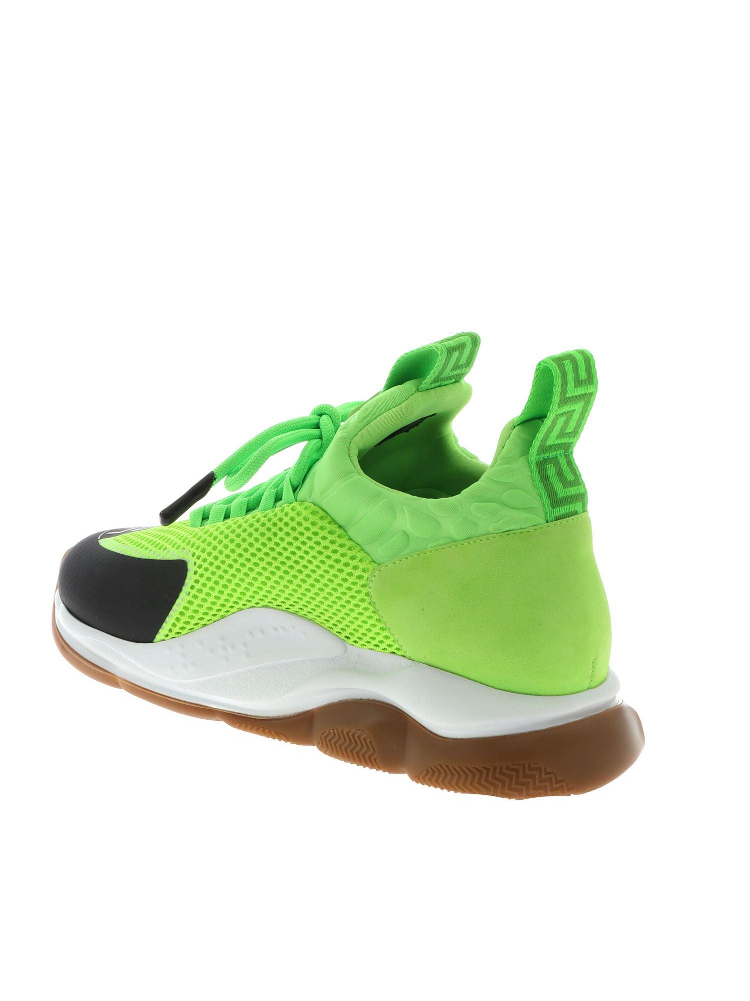versace cross chainer sneakers