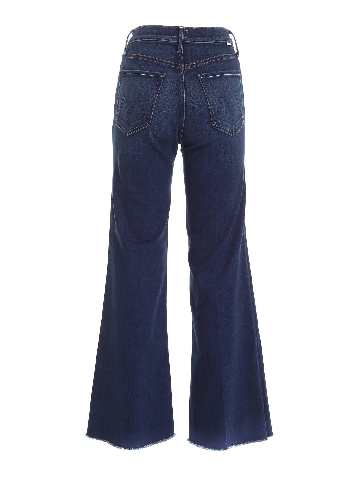Mother Denim The Tomcat Roller Fray Jeans in Blue - Lyst