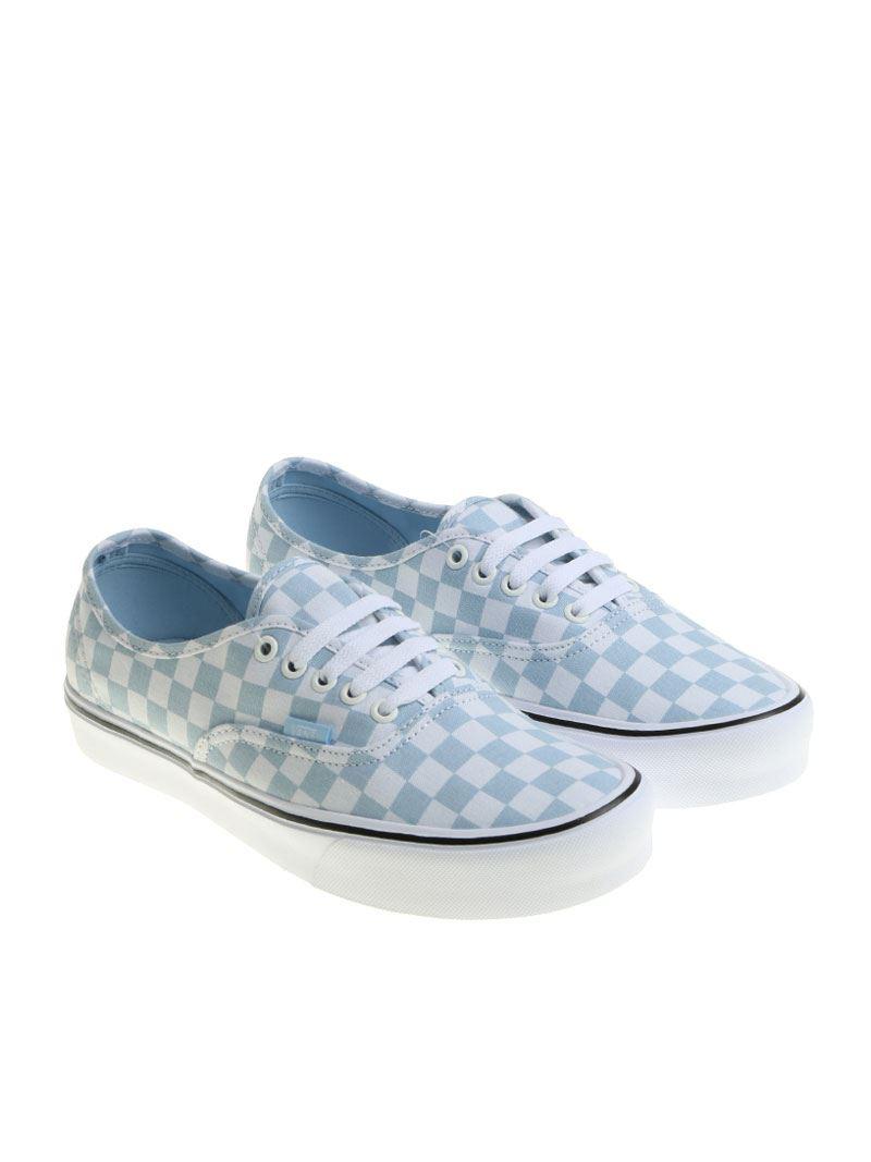 light blue and white vans