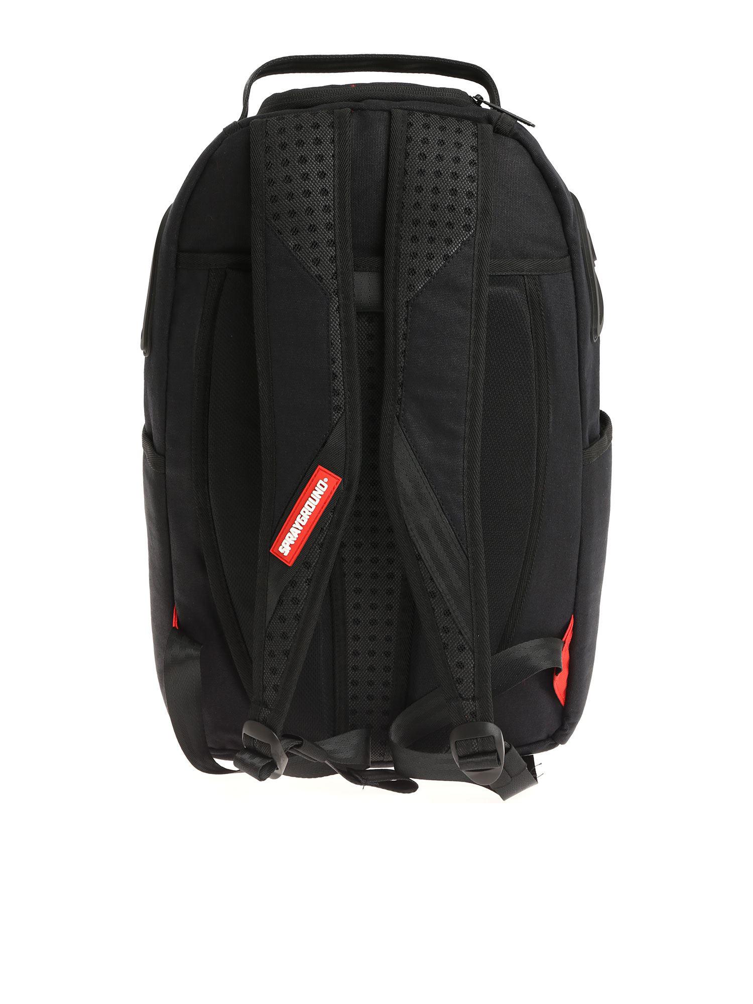 Sprayground Backpack Red Ghost Rubber Shark Paul Smith