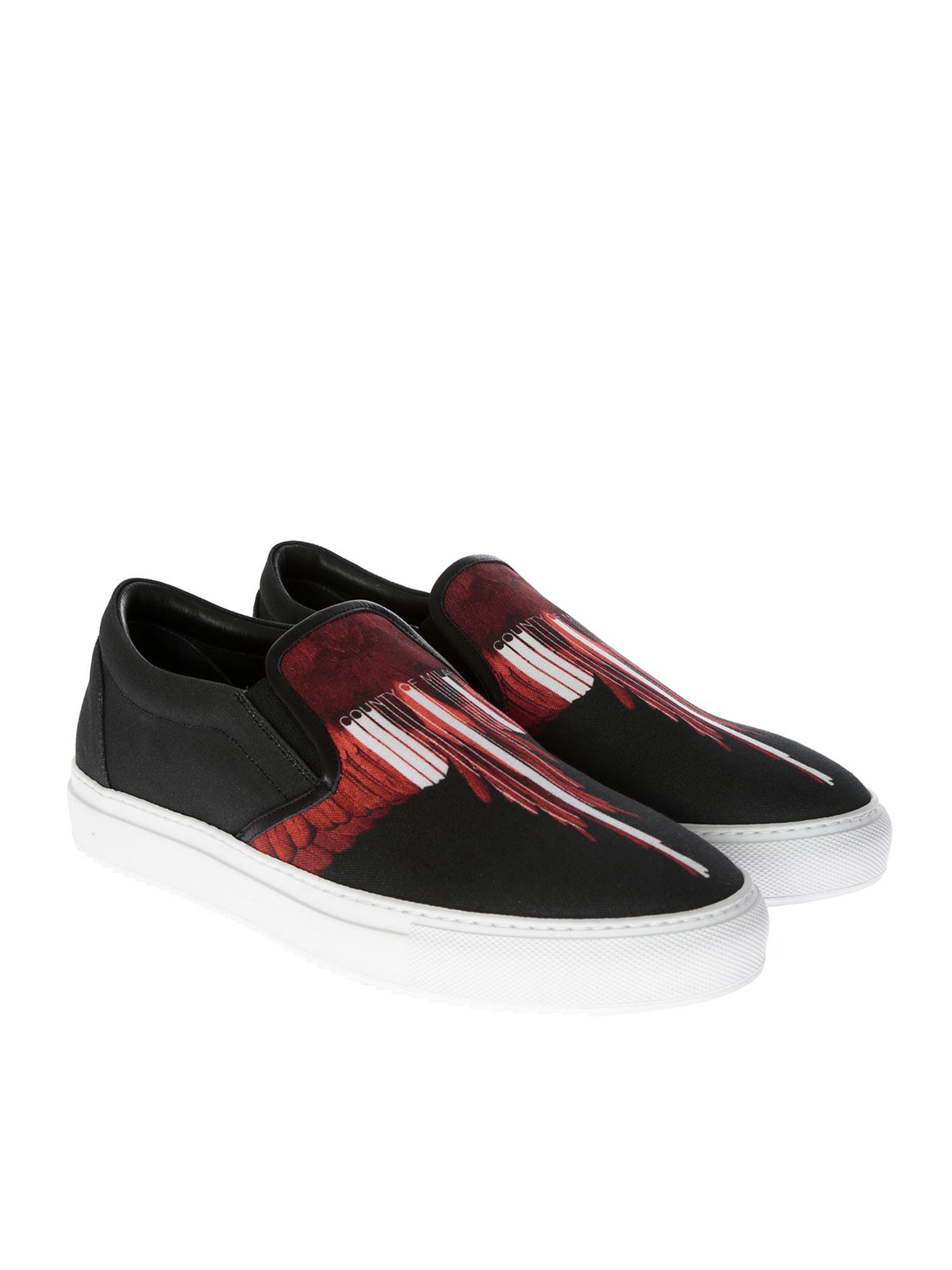 marcelo burlon slip on