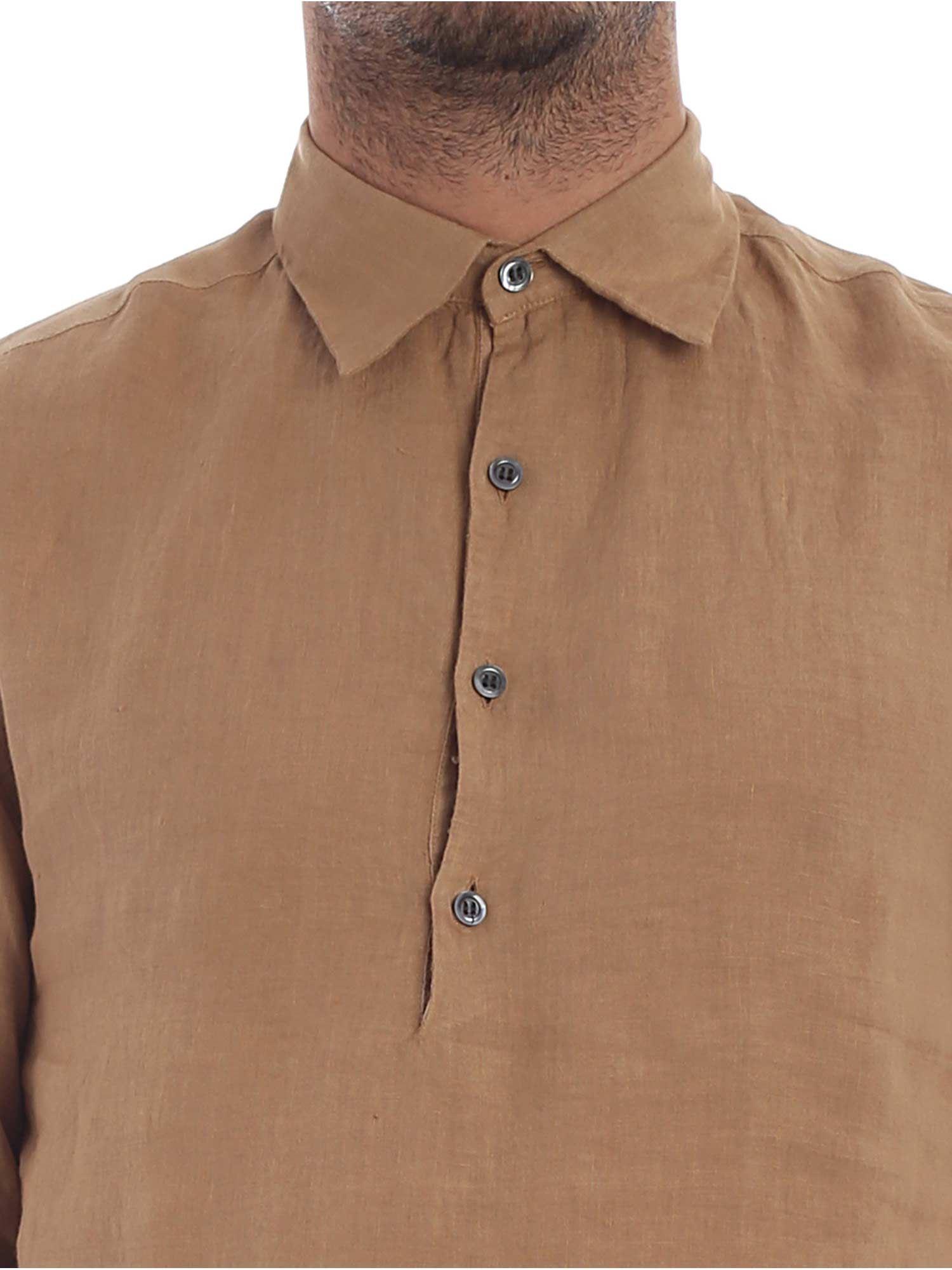Barena Men's Back Locker Loop Long Sleeves Pavan Dress Shirt