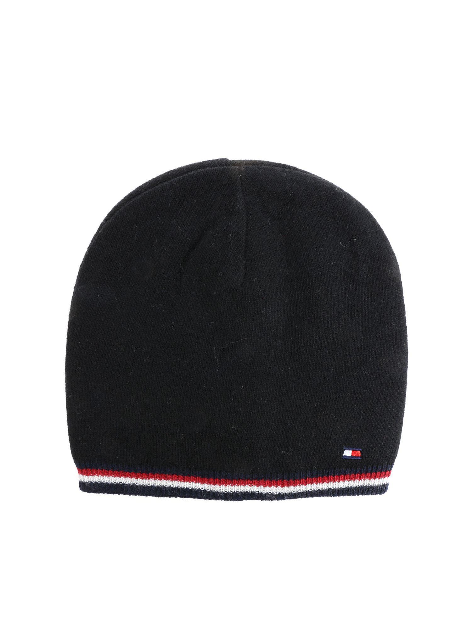 tommy hilfiger black beanie