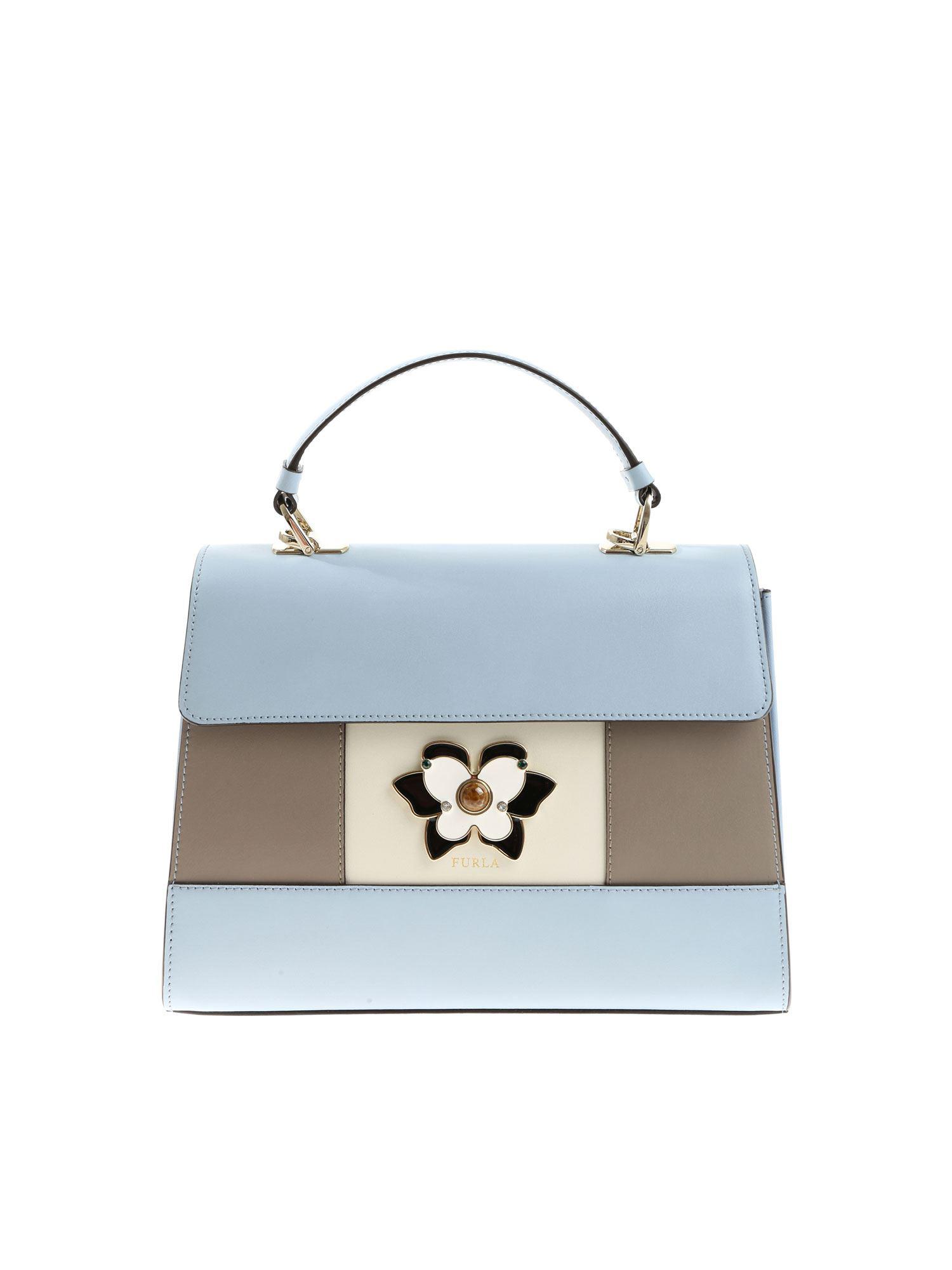 powder blue bag