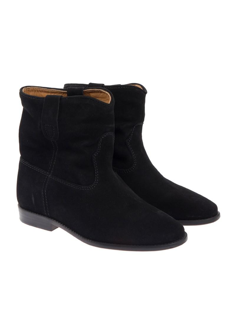Isabel Marant Crisi 75 Black Suede Ankle Boots - Lyst