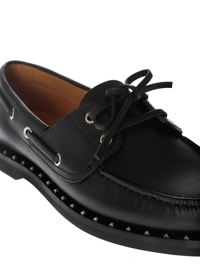 valentino boat shoes