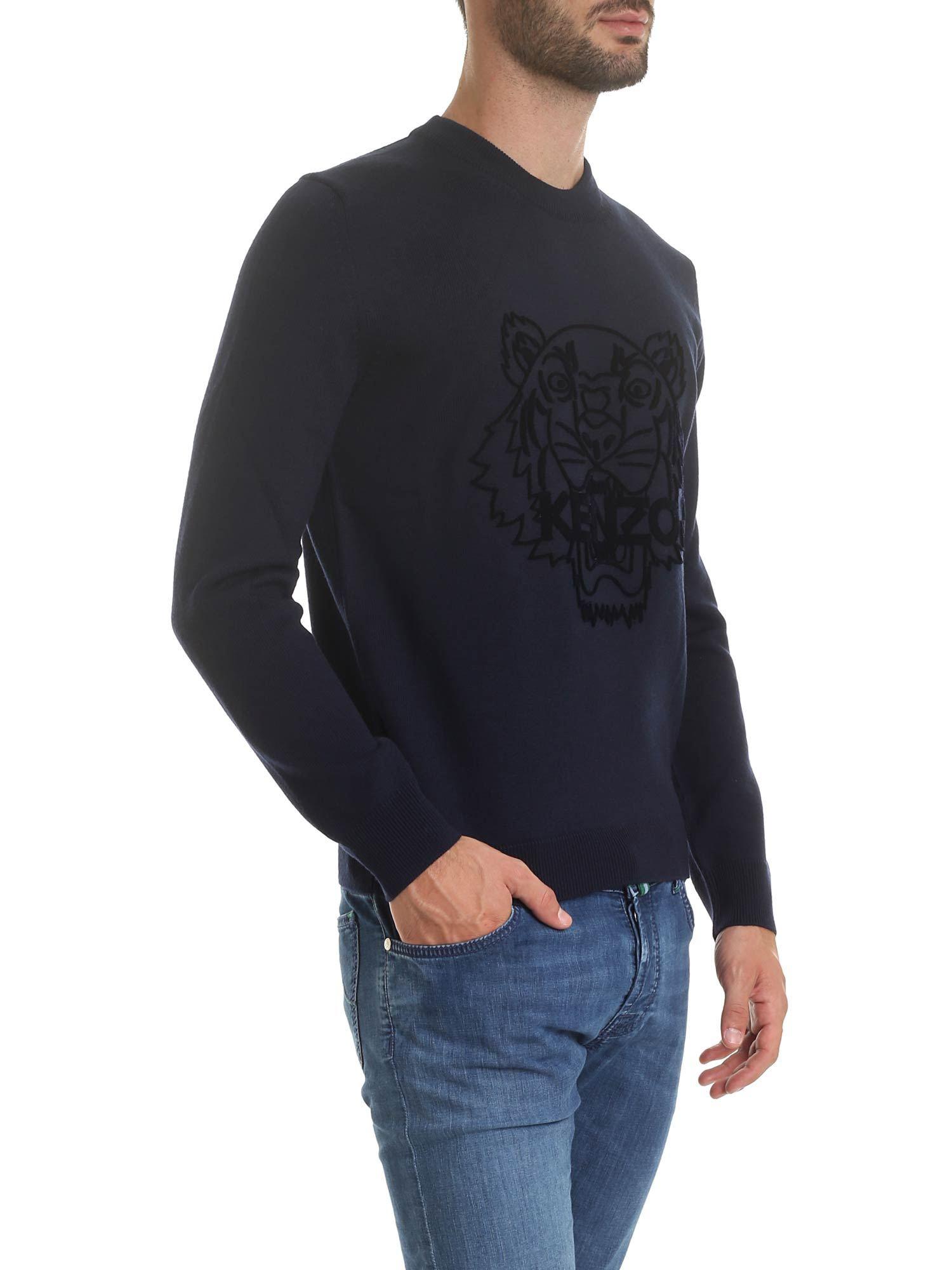 kenzo blue jumper