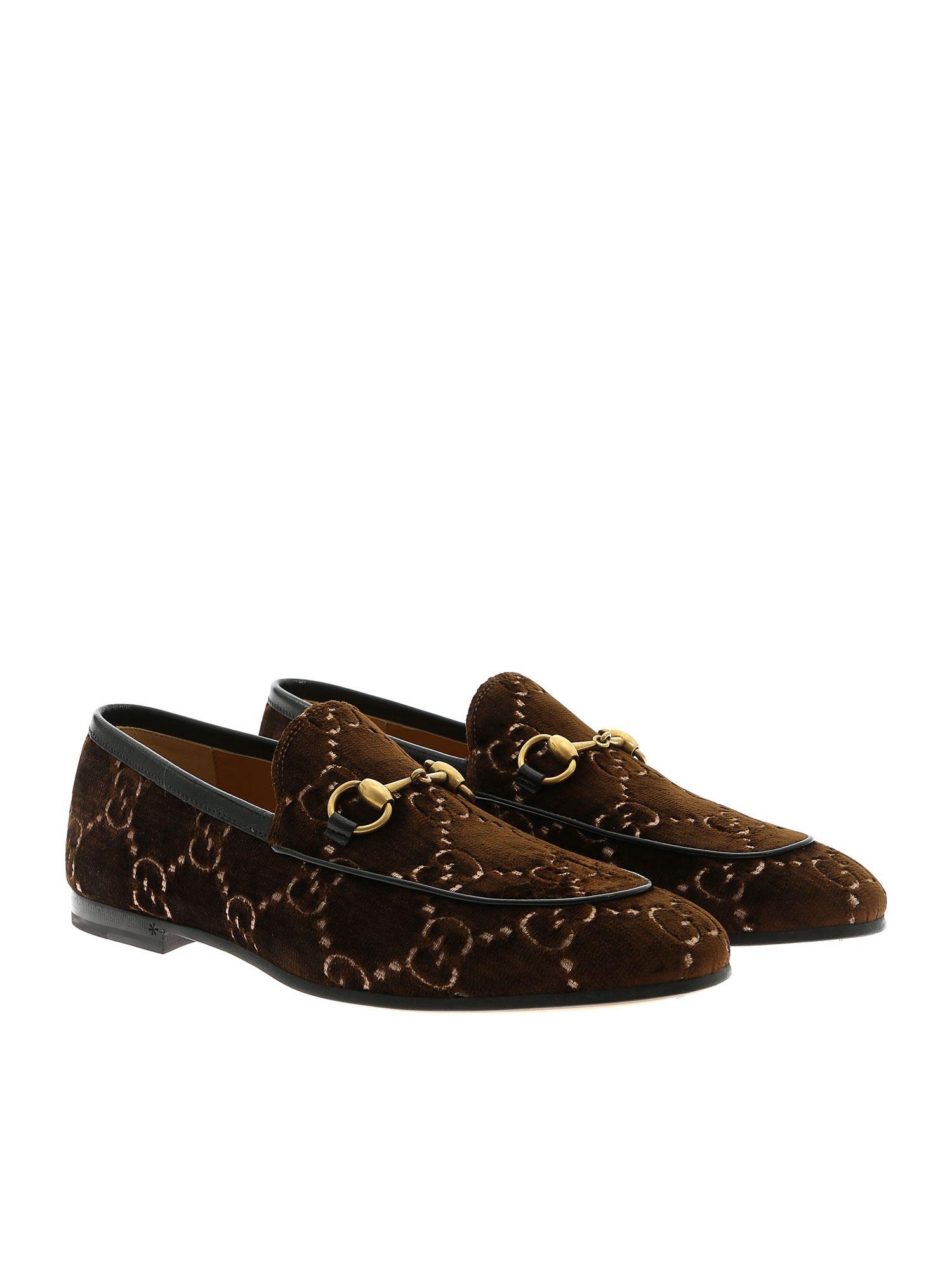 gucci loafers velvet