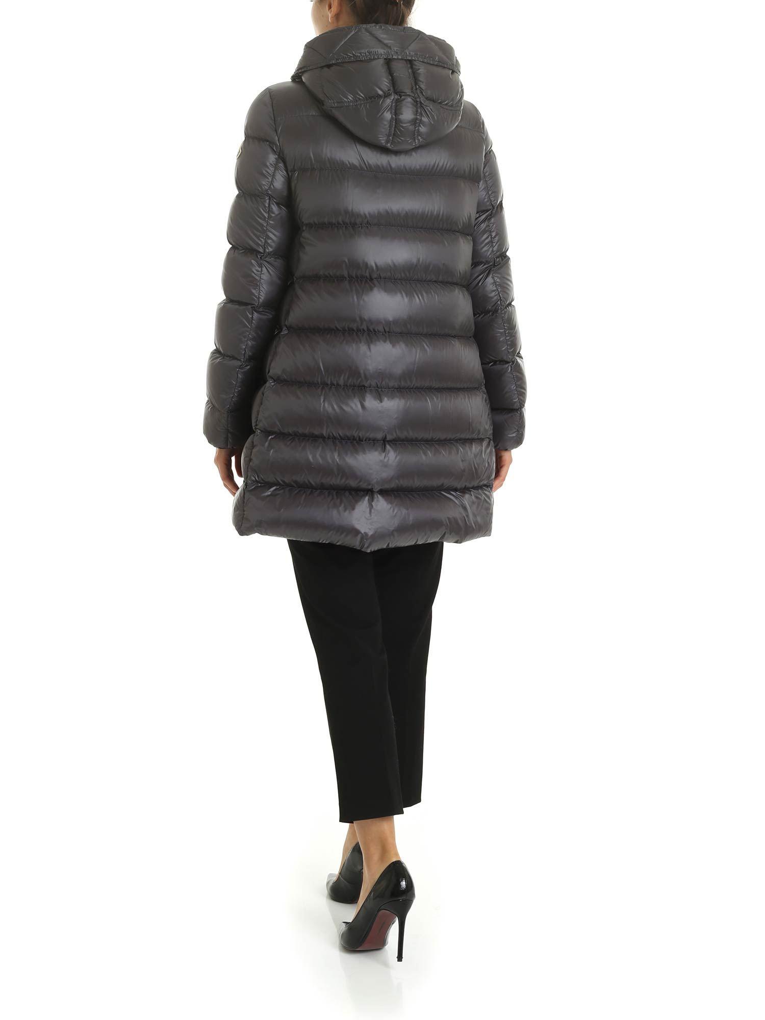Moncler Synthetic Suyen Quilted Jacket In Dark Grey in Gray - Lyst