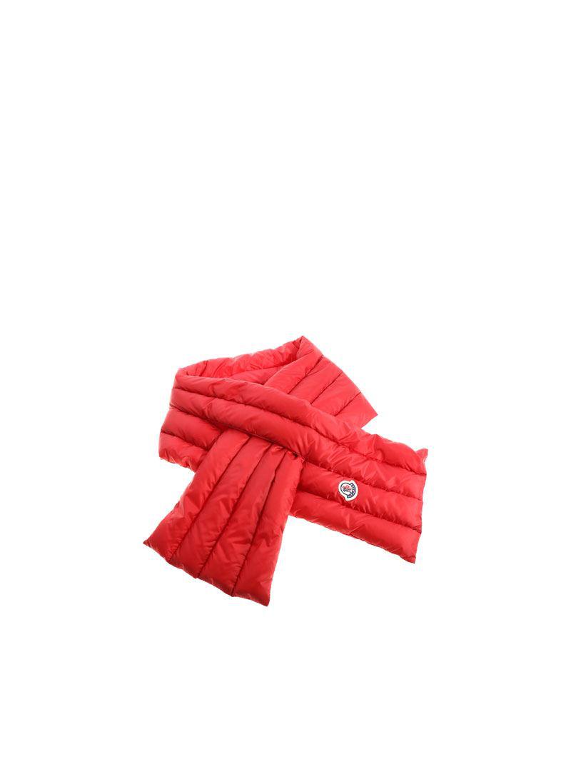 moncler red scarf moncler red scarf