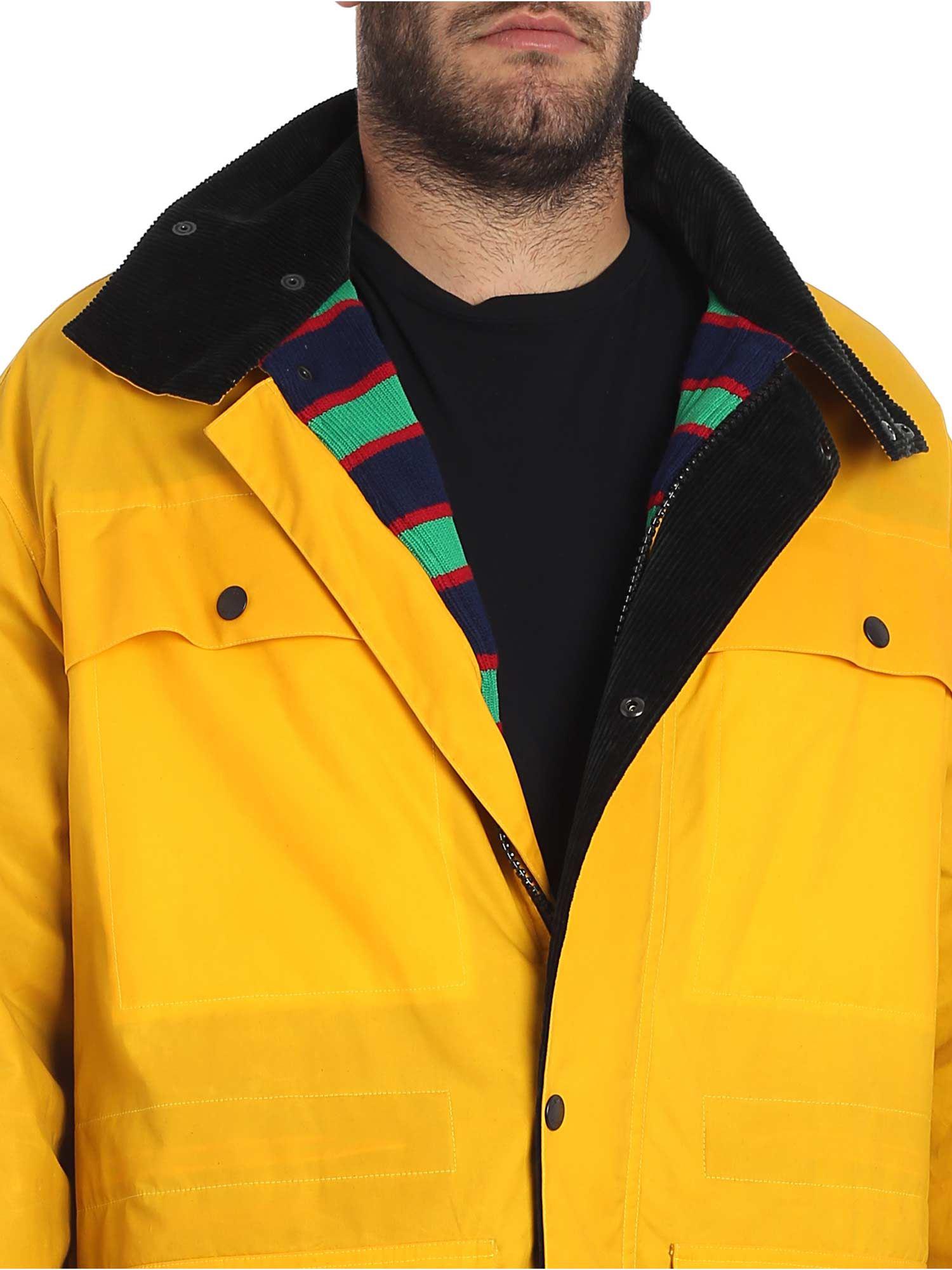 kenzo yellow coat