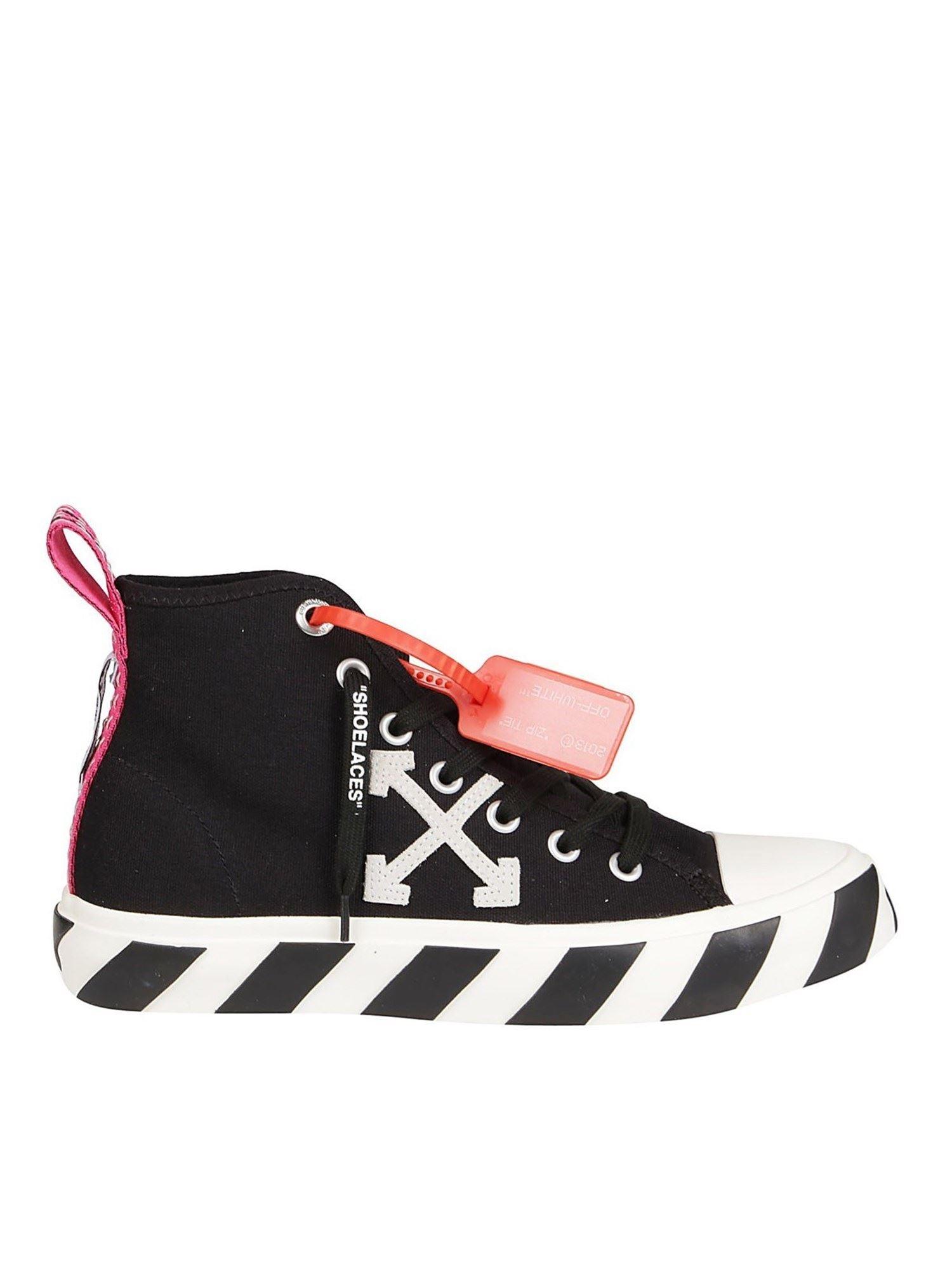 off white canvas high tops