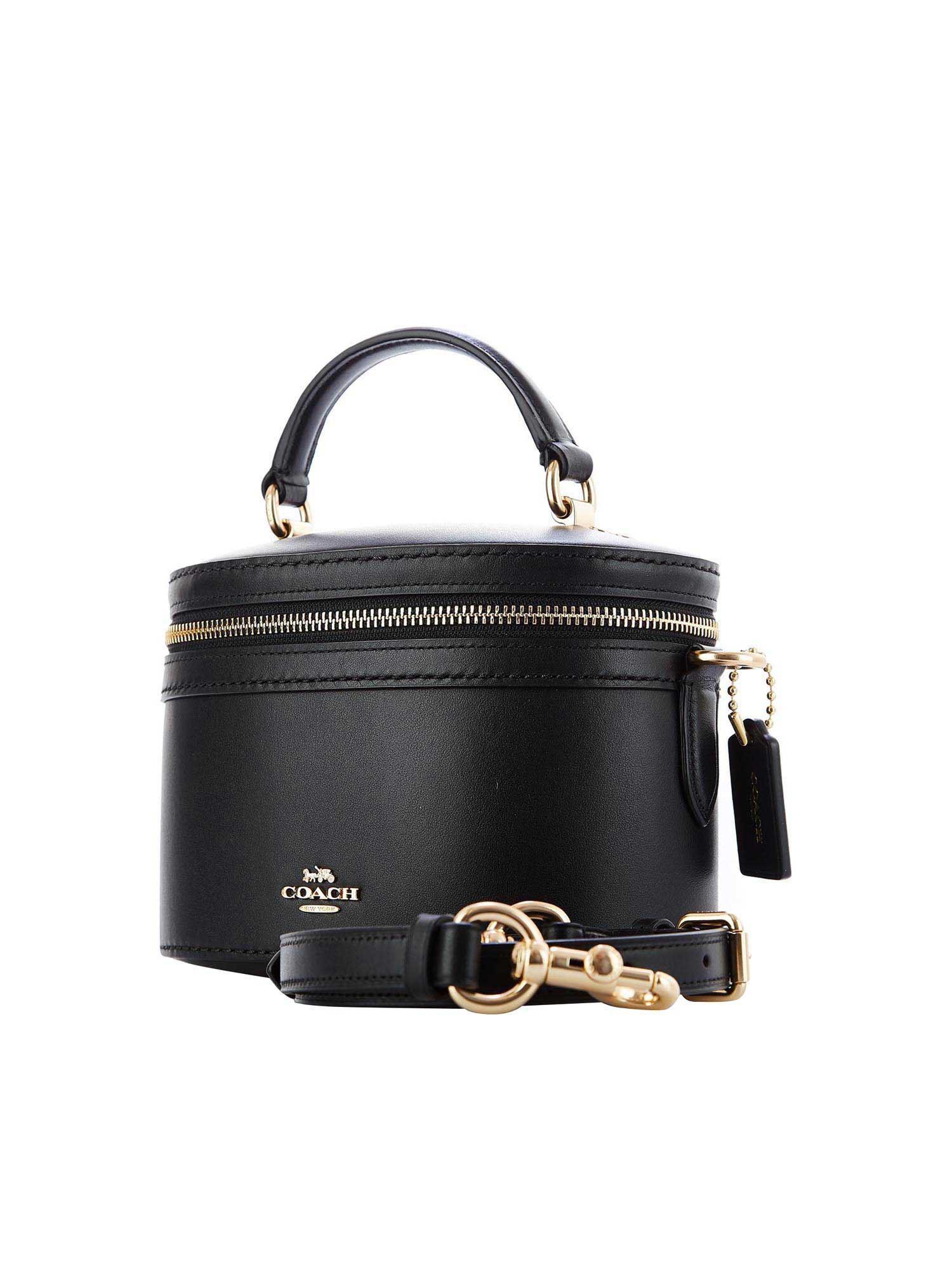 COACH Selena Trail Bag In Black Leather in Black Lyst