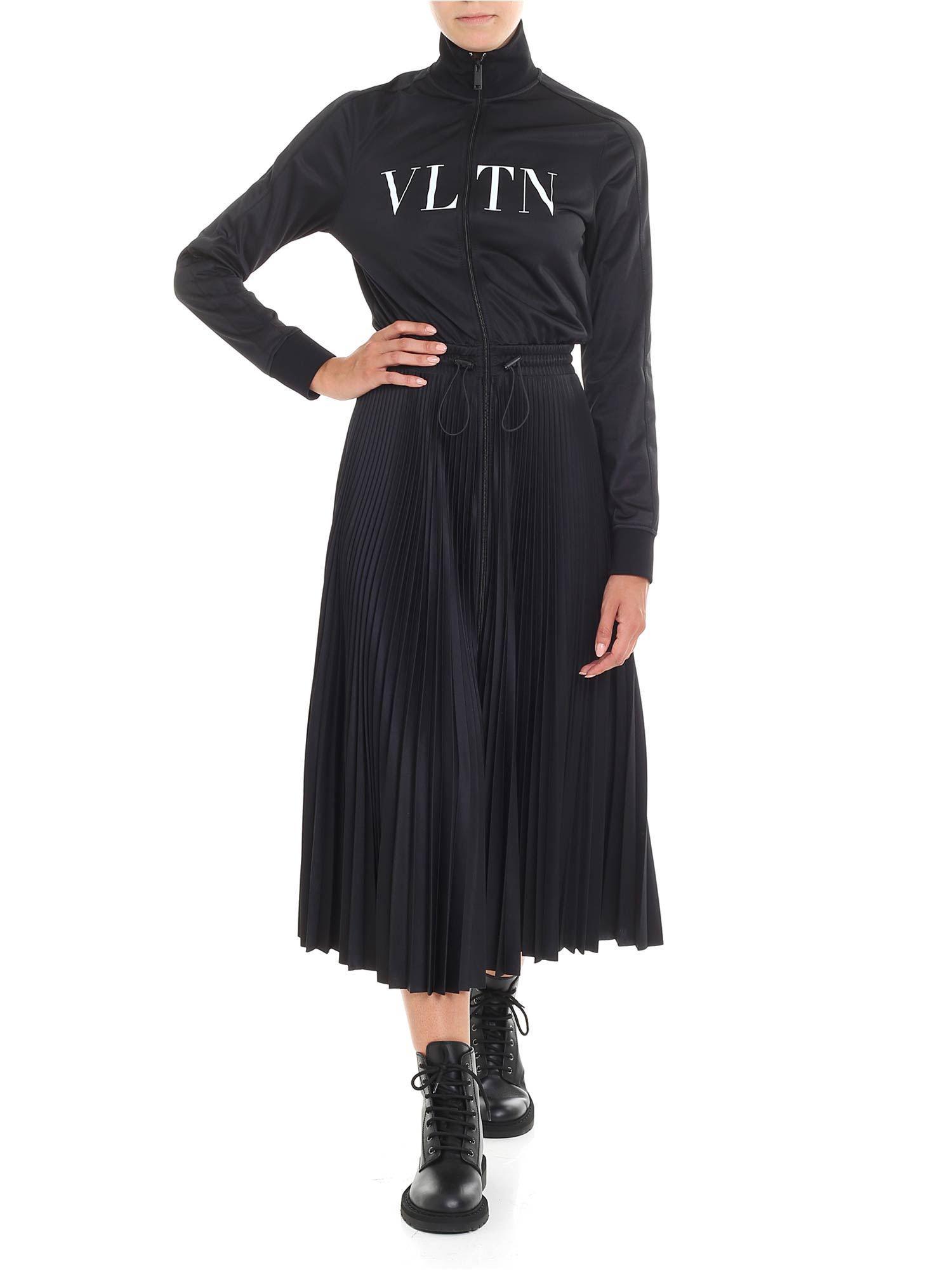 valentino black dress