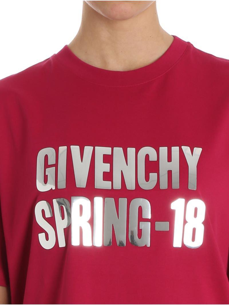 Givenchy Cotton Spring-18 T-shirt in 