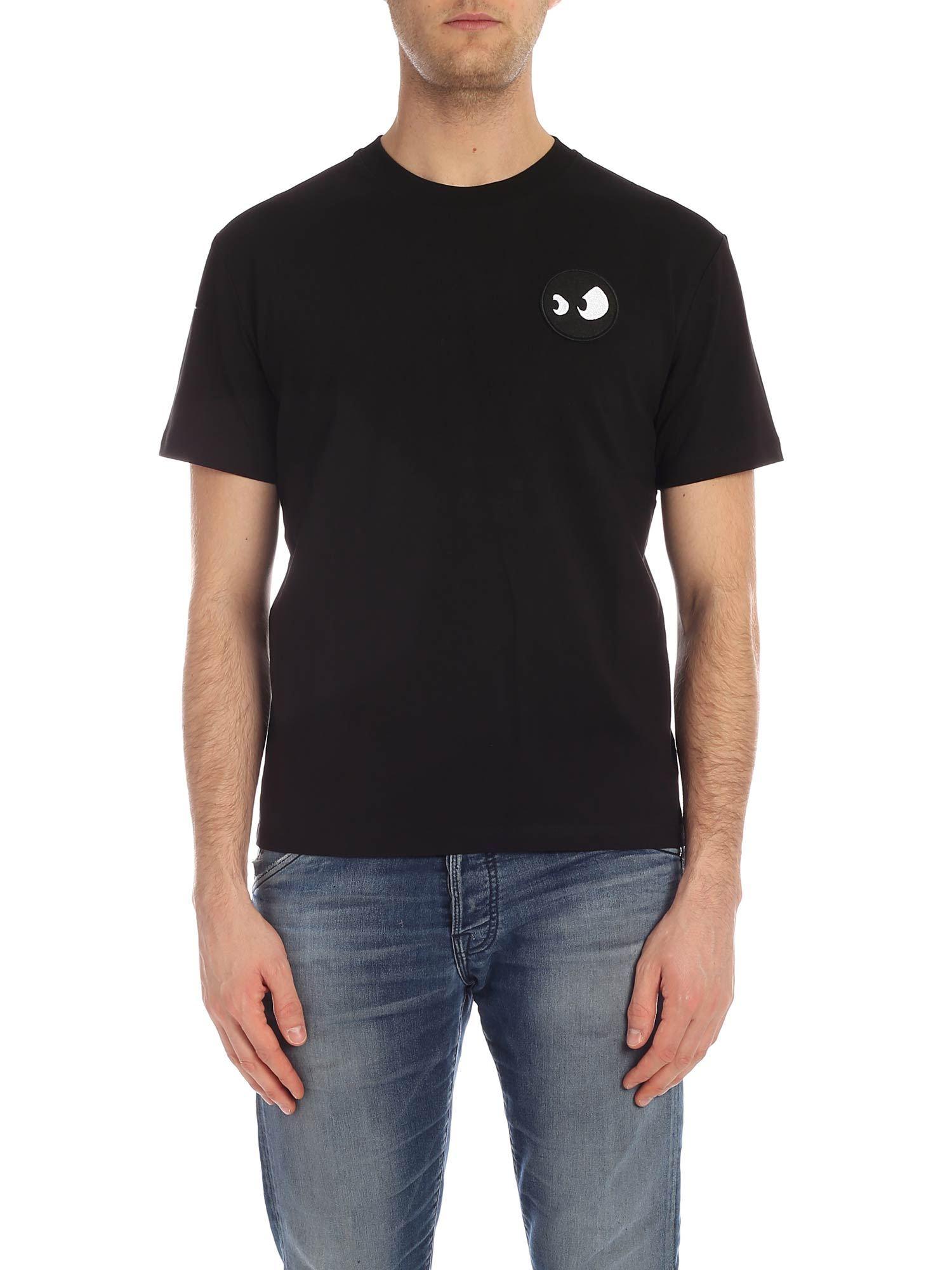 alexander mcqueen eyes t shirt