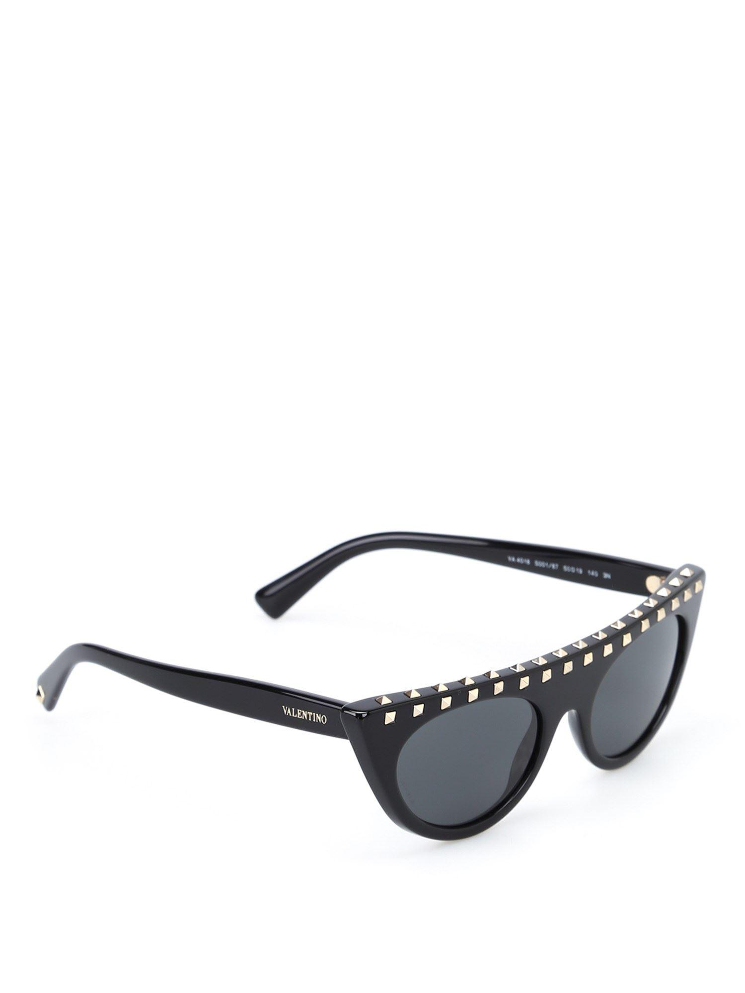 57mm studded sunglasses valentino