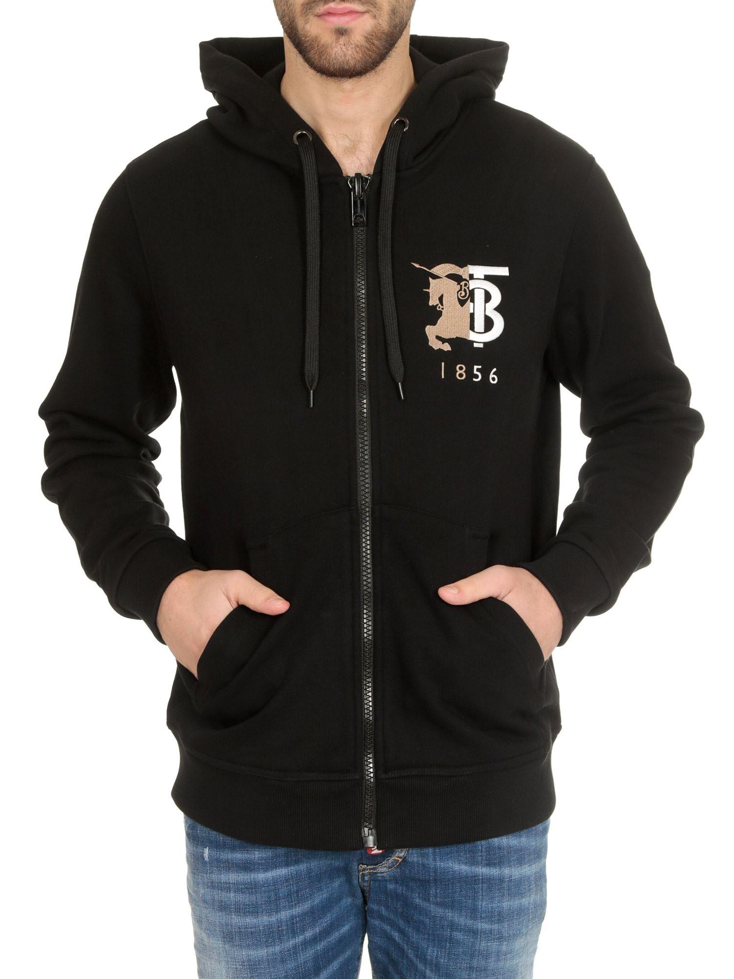 burberry sweatshirt black