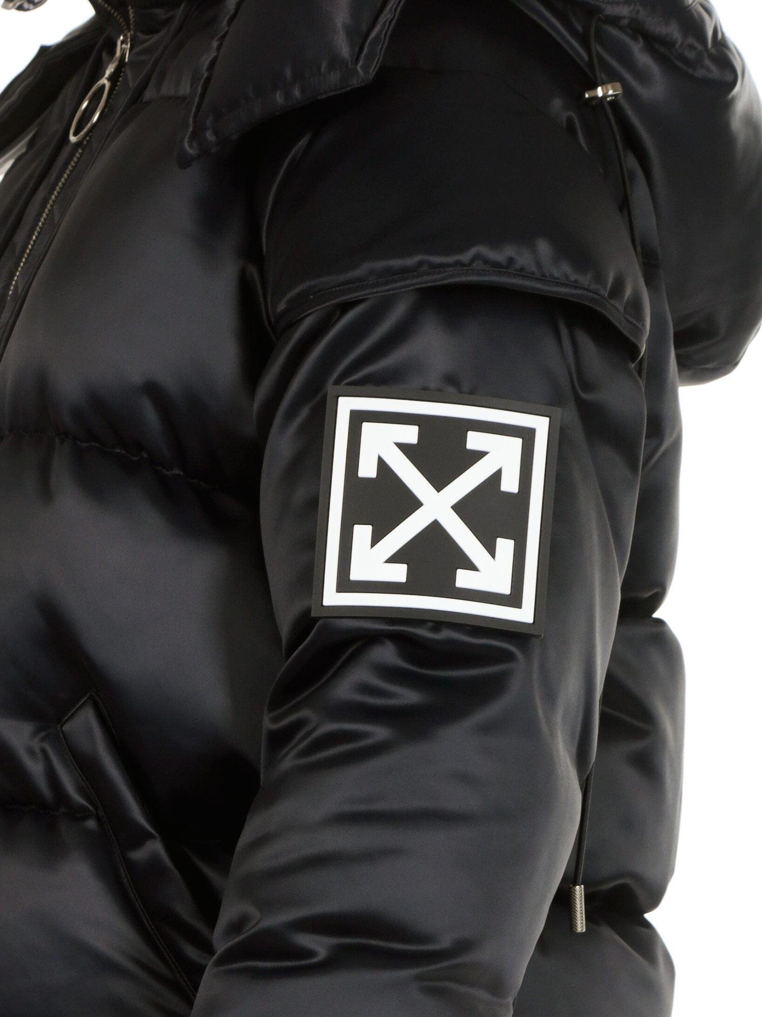 off white down jacket