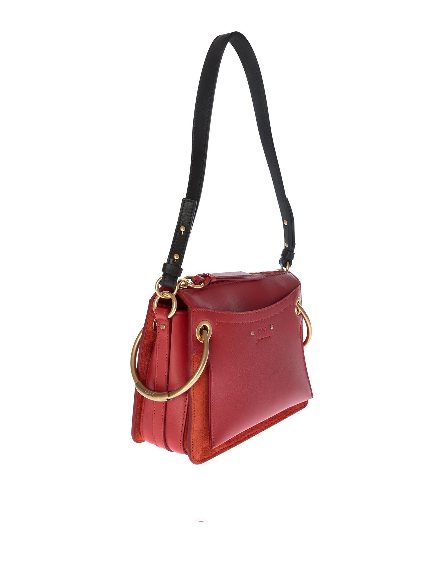 chloe roy bag red