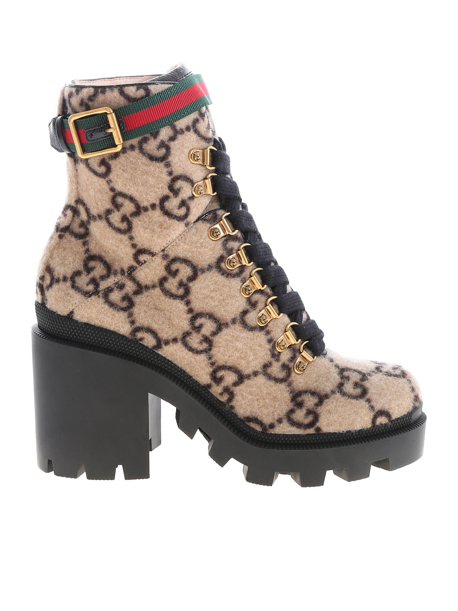 gucci snake ankle boots