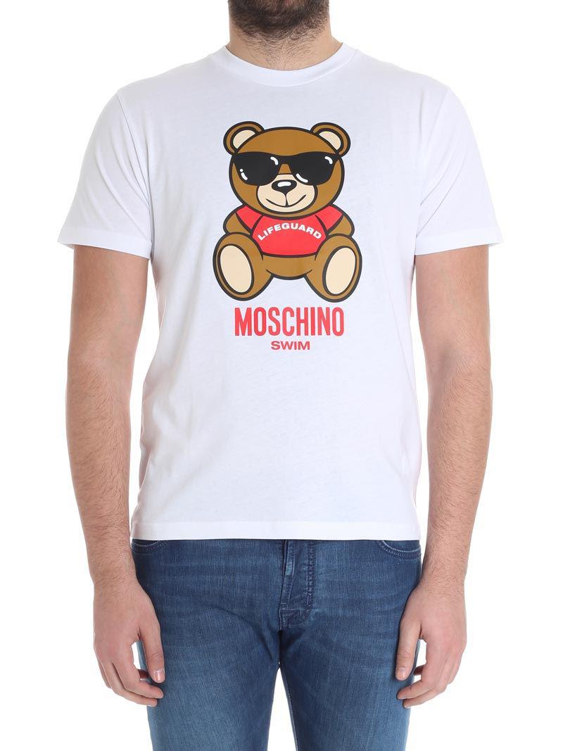 moschino bear t shirt