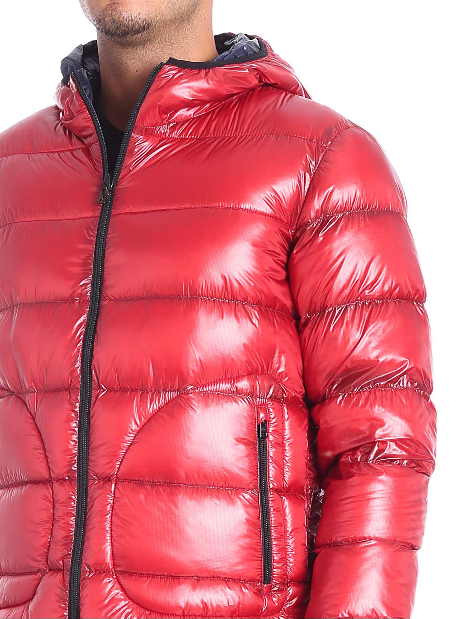 herno flannel down jacket