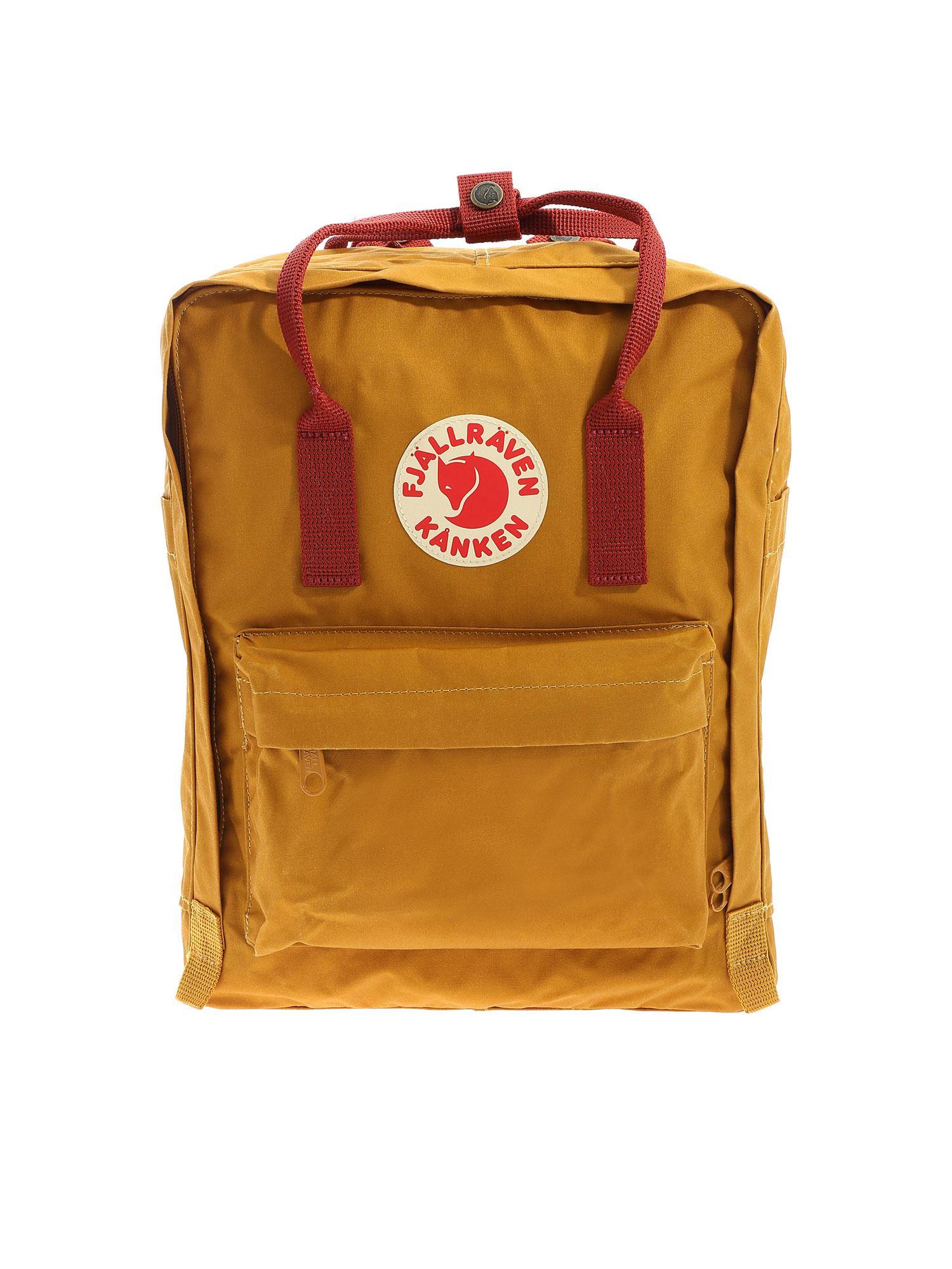 kanken backpack mustard