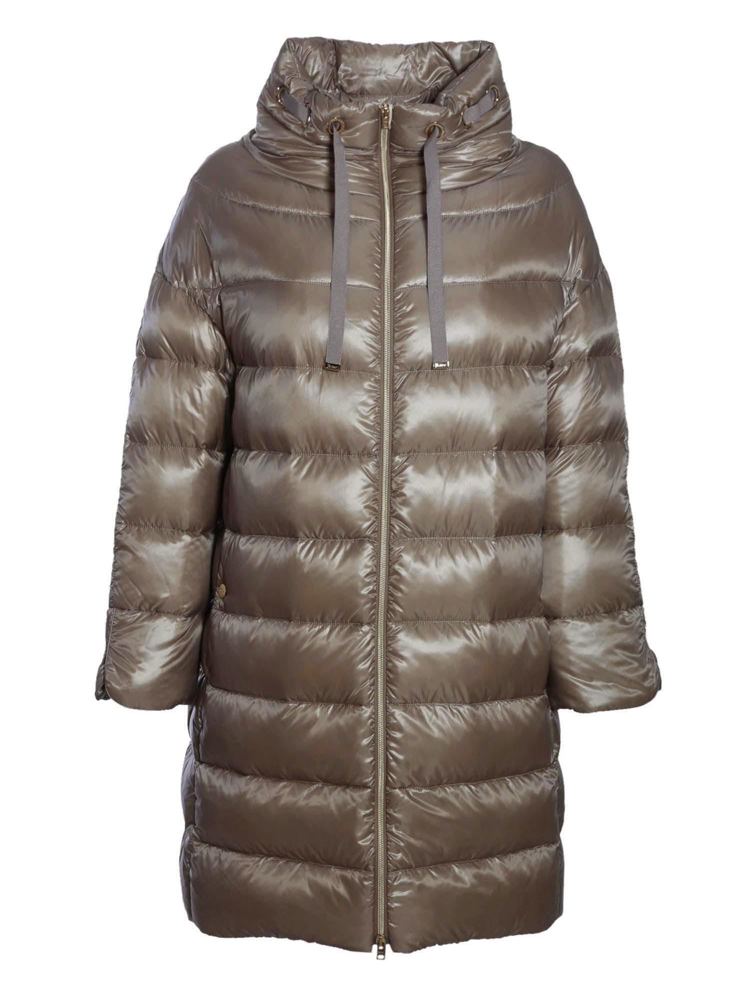 Herno Synthetic Quilted Down Jacket in Beige (Natural) - Lyst