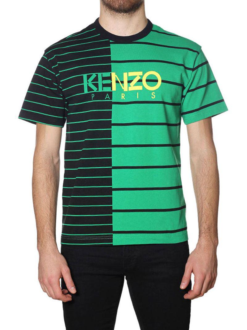 black and green kenzo t shirt