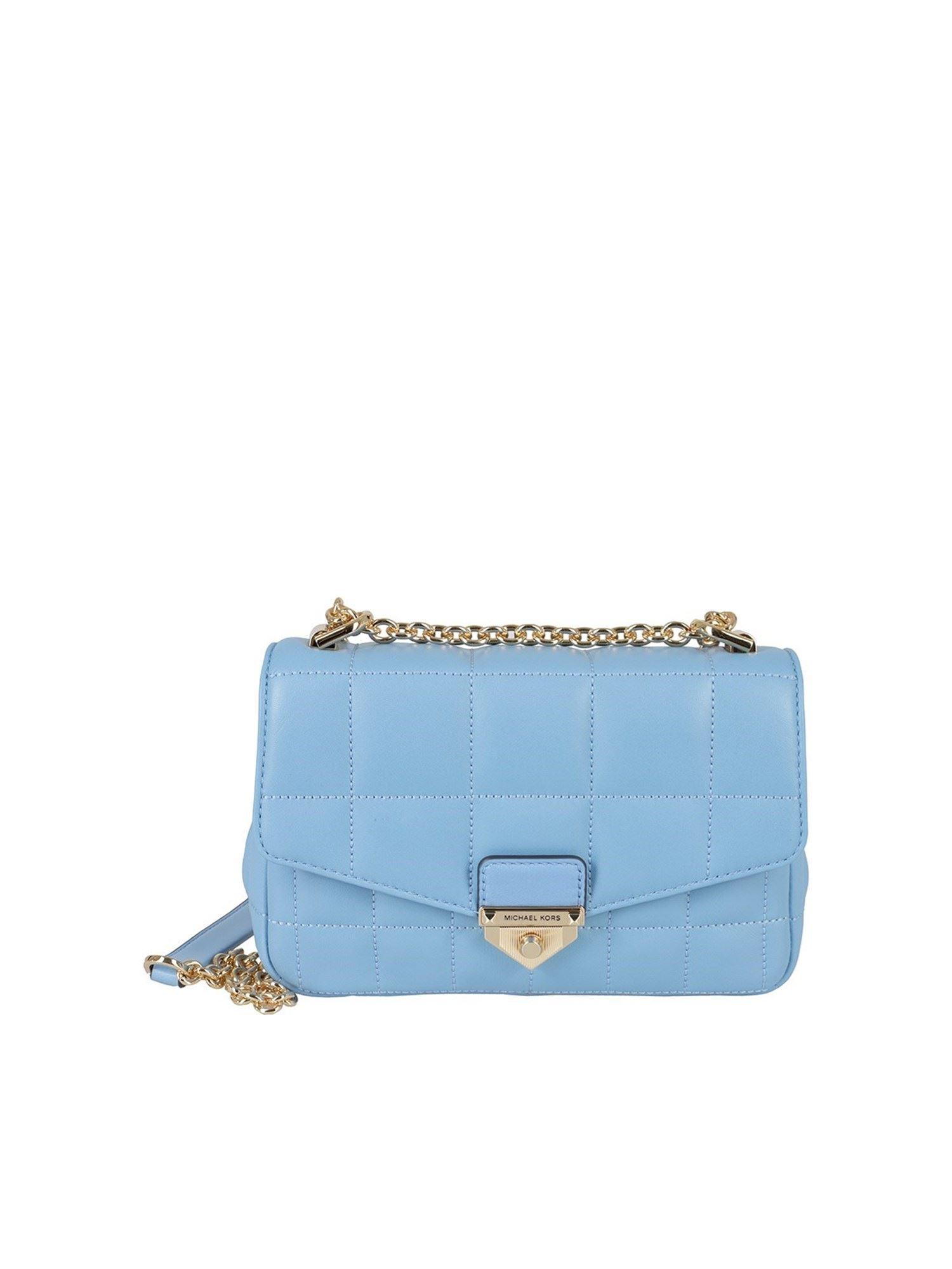 soho small quilted leather shoulder bag