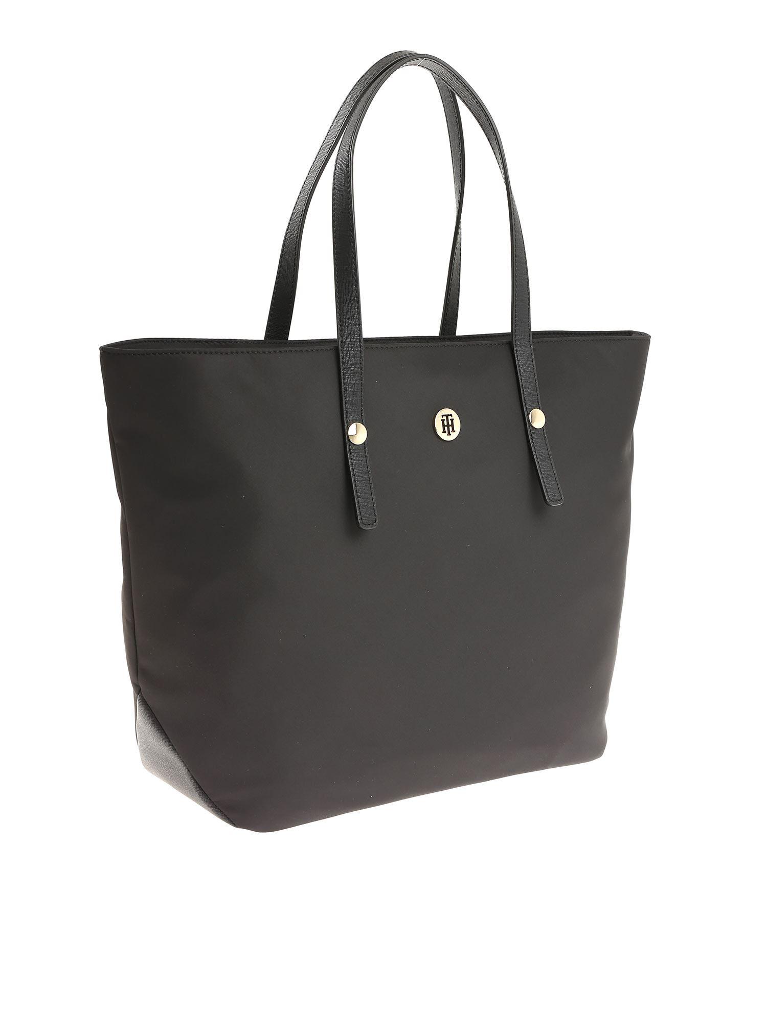 tommy hilfiger city tote nylon
