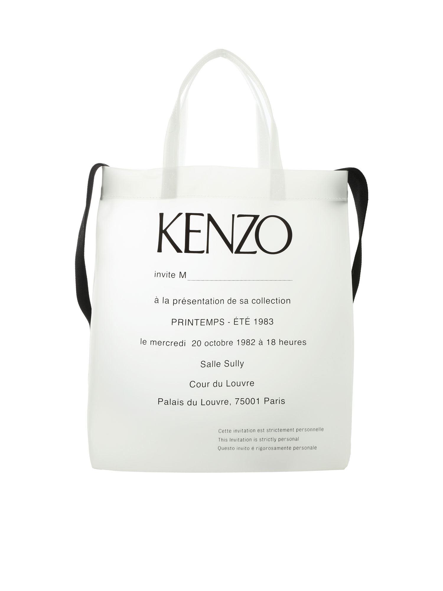 kenzo pvc bag