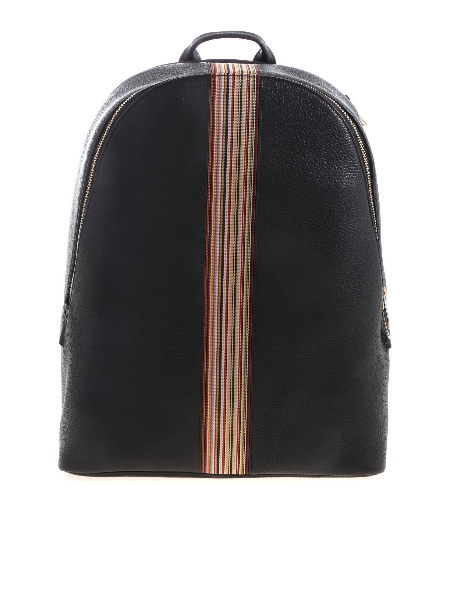 paul smith signature stripe backpack