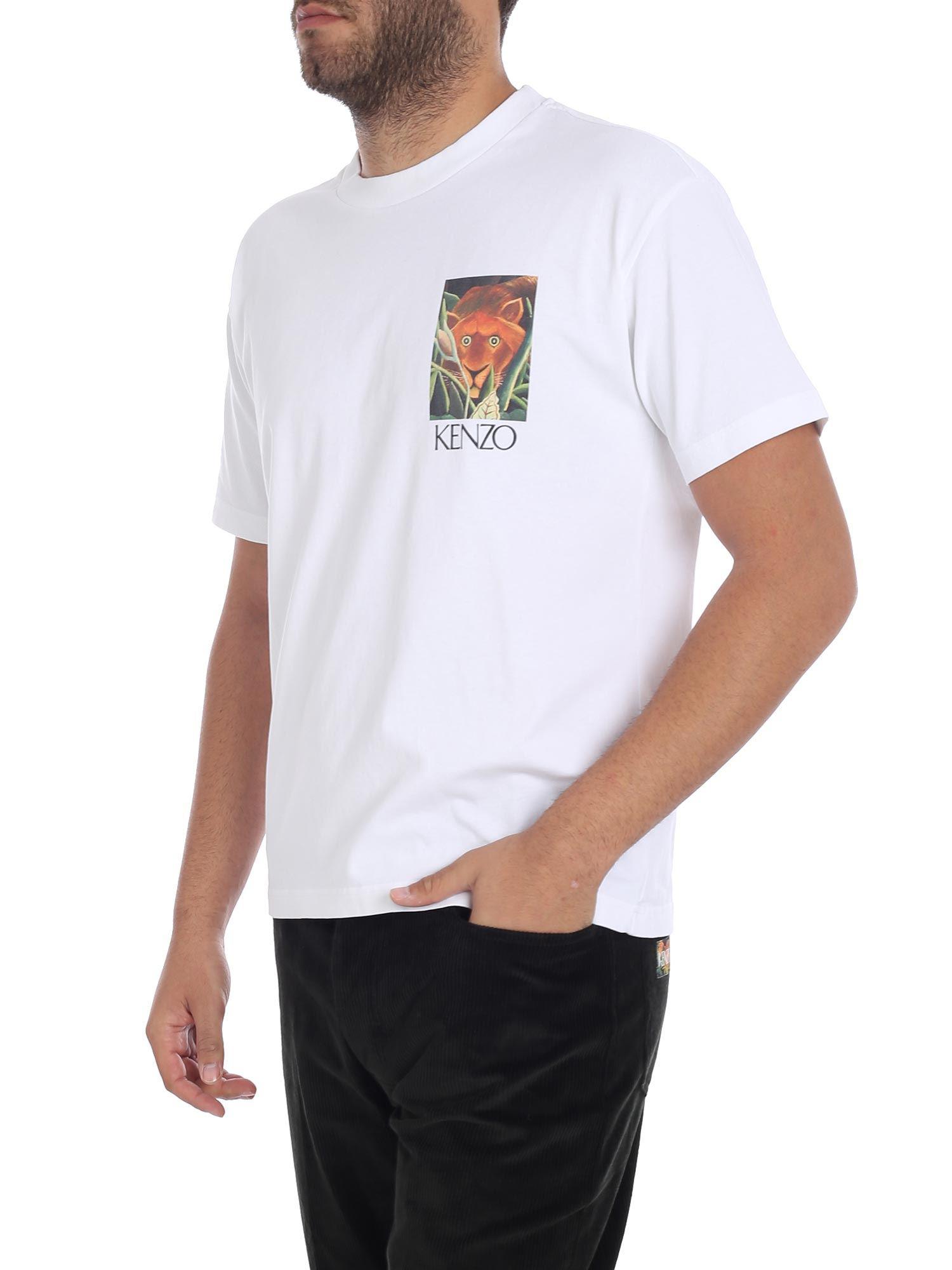 kenzo jungle tiger t shirt