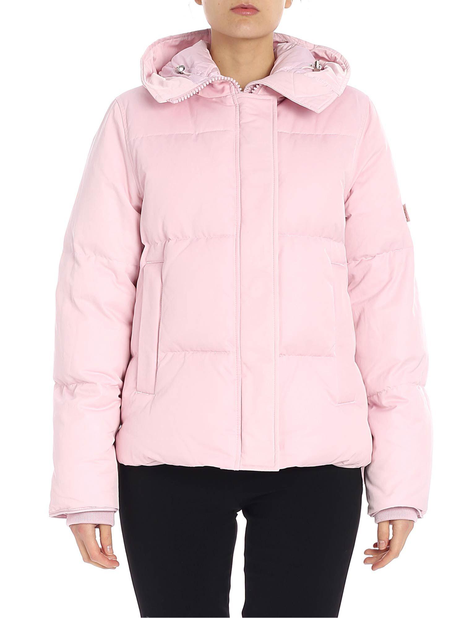 kenzo hooded quilted down jacket