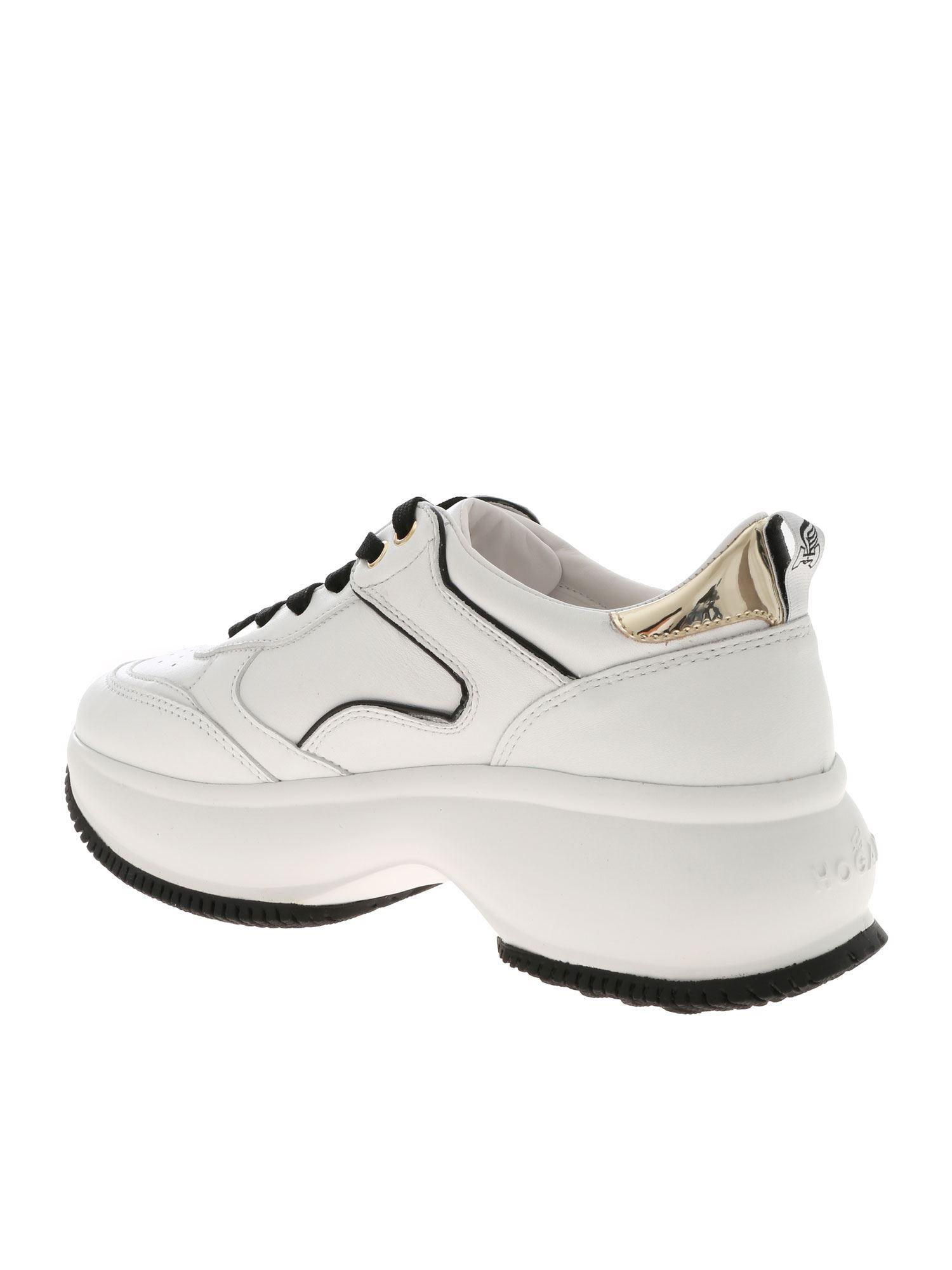 Hogan Leather Maxi I Active Sneakers In White - Lyst