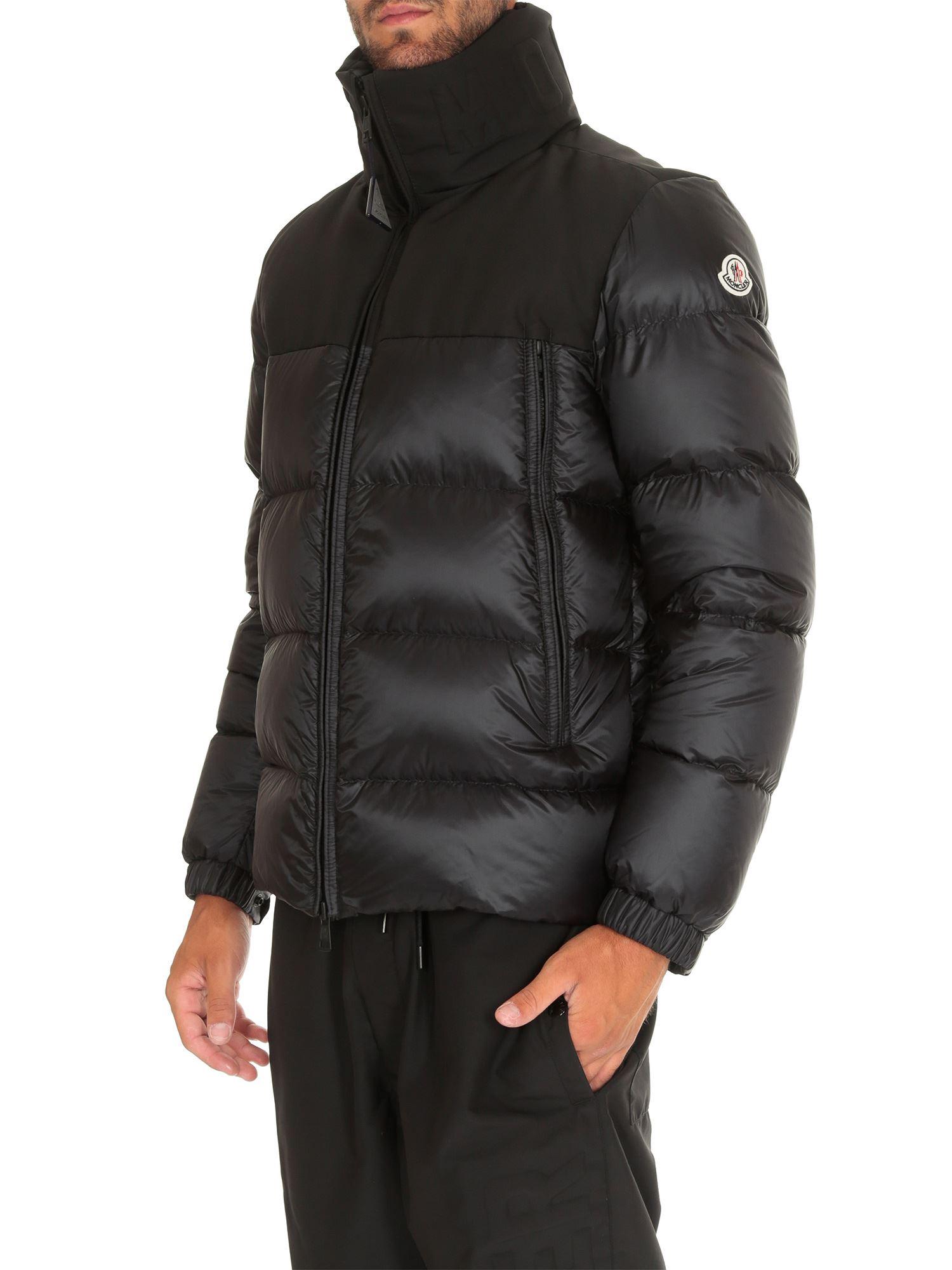 Moncler Synthetic Faiveley Down Jacket In Black for Men - Lyst