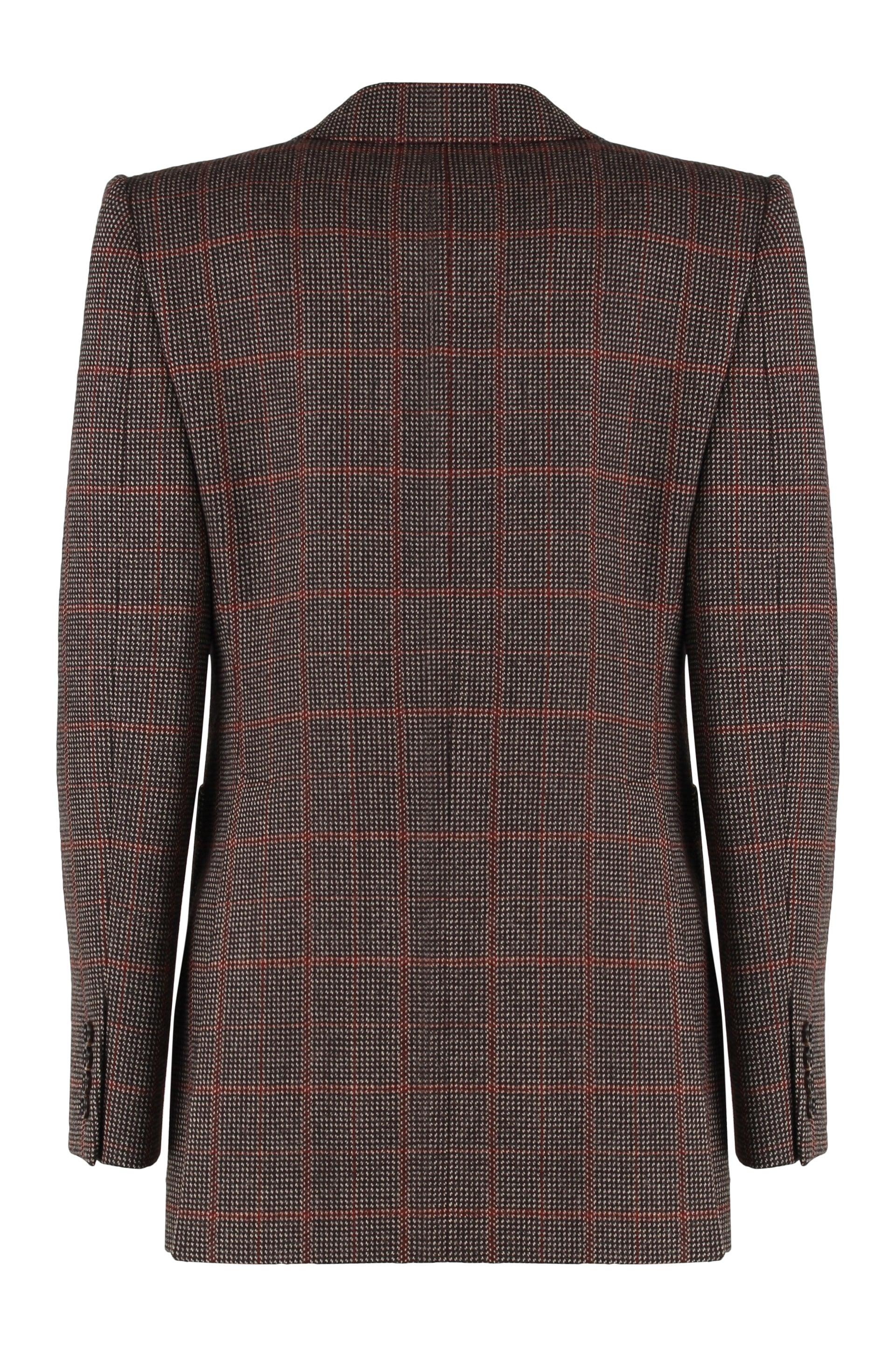 ジャケット CHLOE PLAID WOOL TAILORED JACKET Chloé Tailored Jacket In Check Wool | Chloé ID
