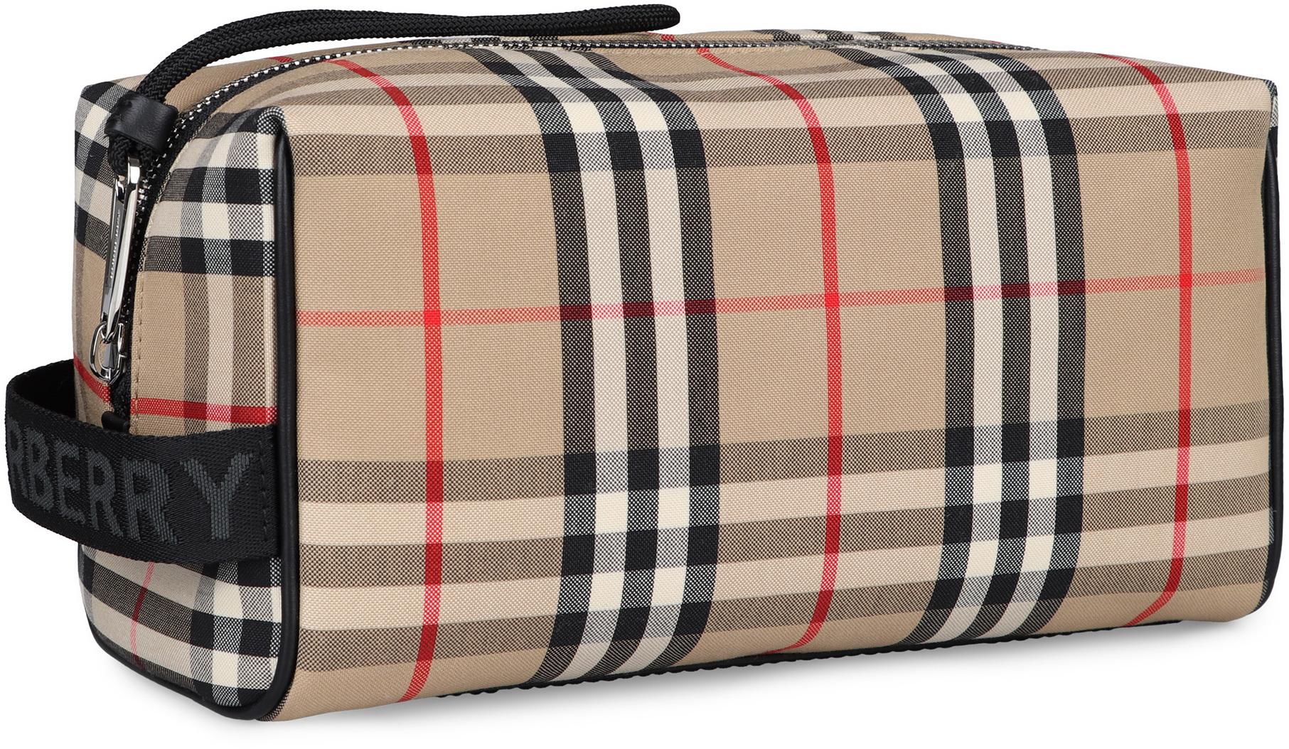 Burberry Synthetic Men's Travel Toiletries Beauty Case Wash Bag in