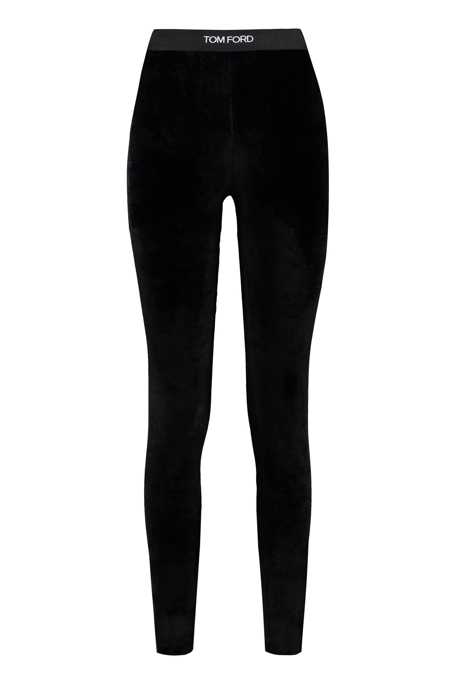 Tom Ford Velvet Trousers in Black