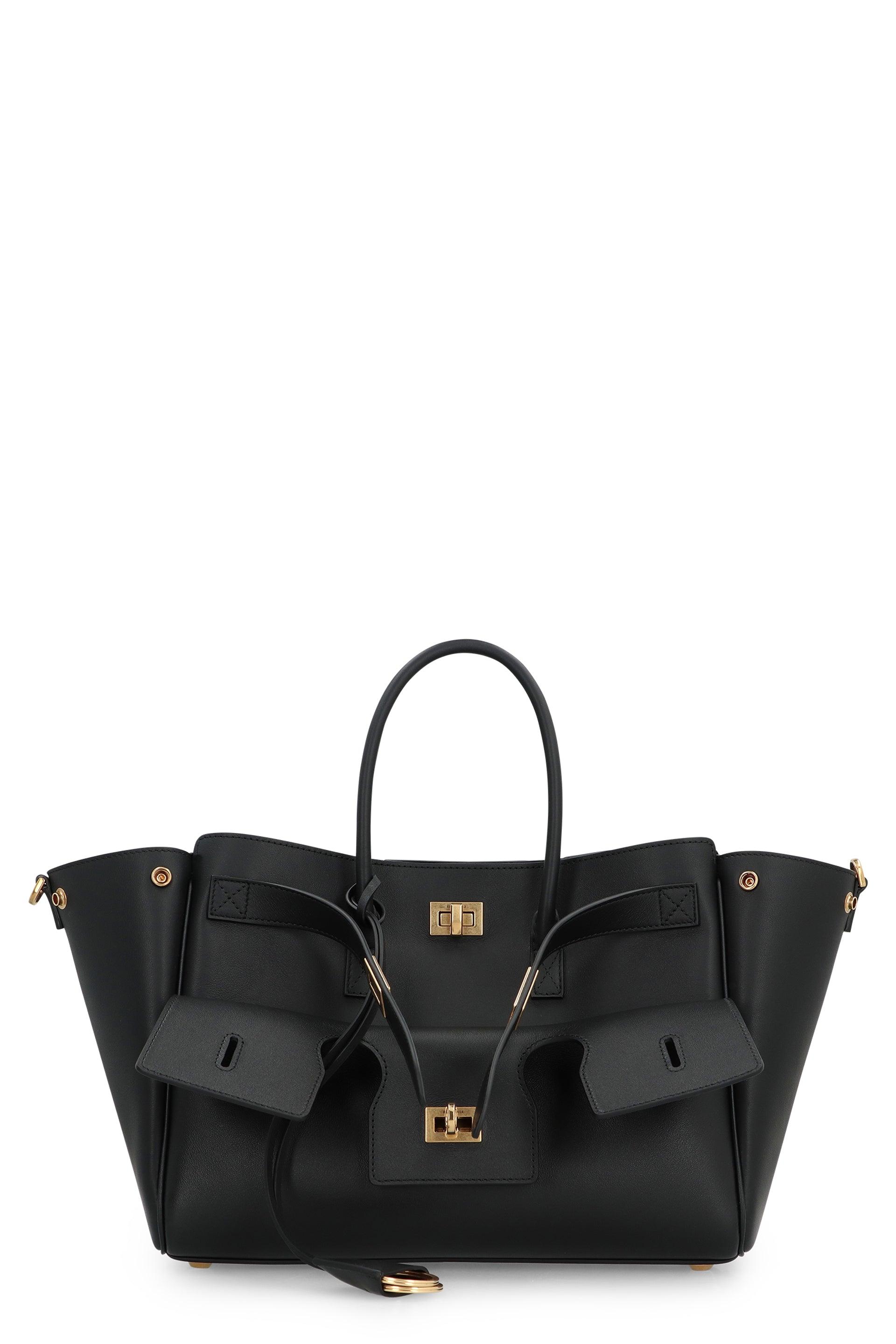 Balenciaga Handbag Bel Air Small Carry in Black | Lyst