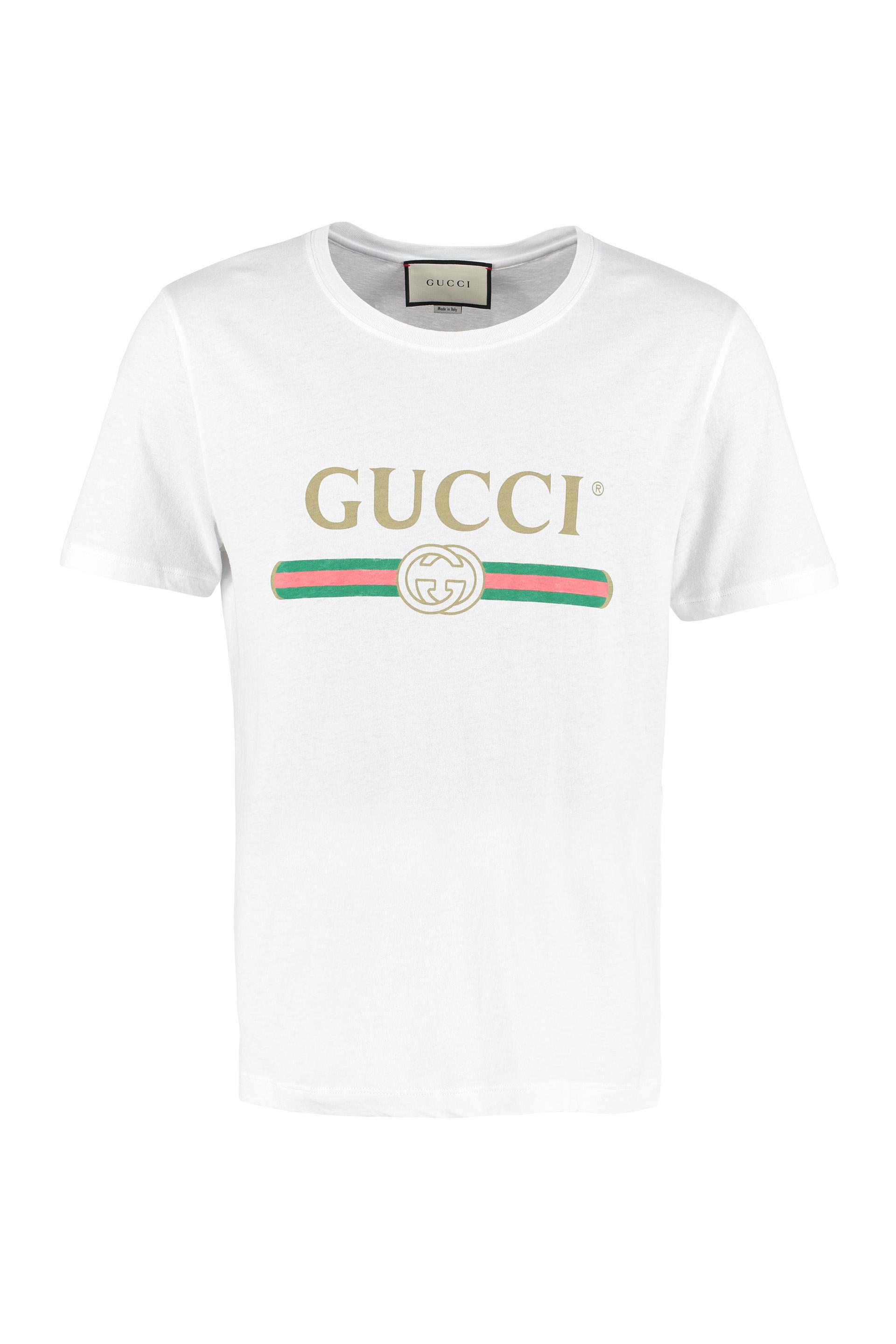 gucci classic logo t shirt