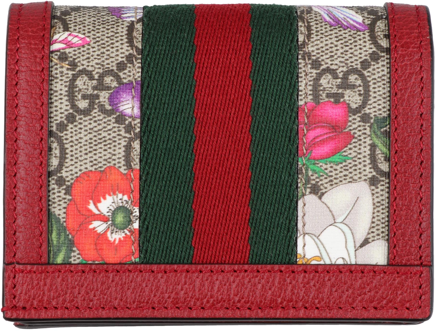 BRAND NEW AUTHENTIC Gucci GG Ophidia Flora Red Bifold Wallet - FREE  SHIPPING £433.18 - PicClick UK