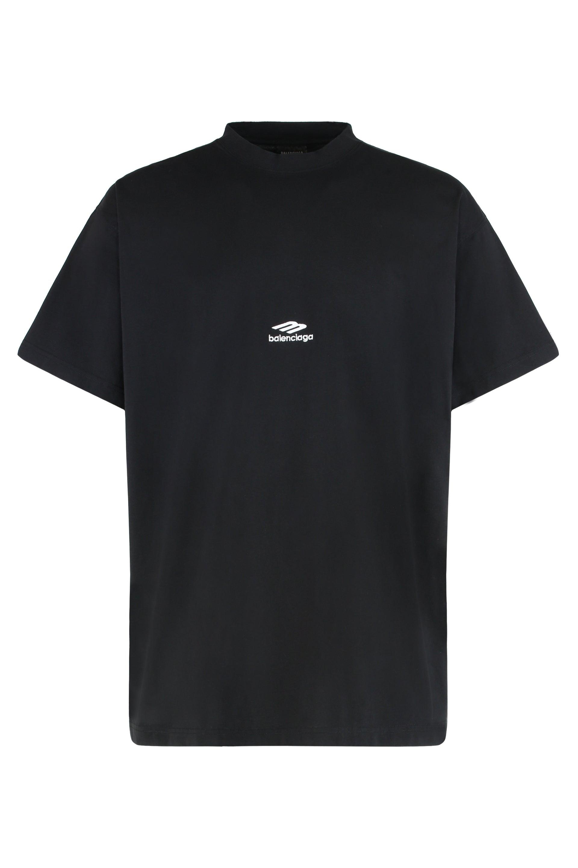 Balenciaga T-Shirt 3B Sports Icon Oversize in Black for Men | Lyst