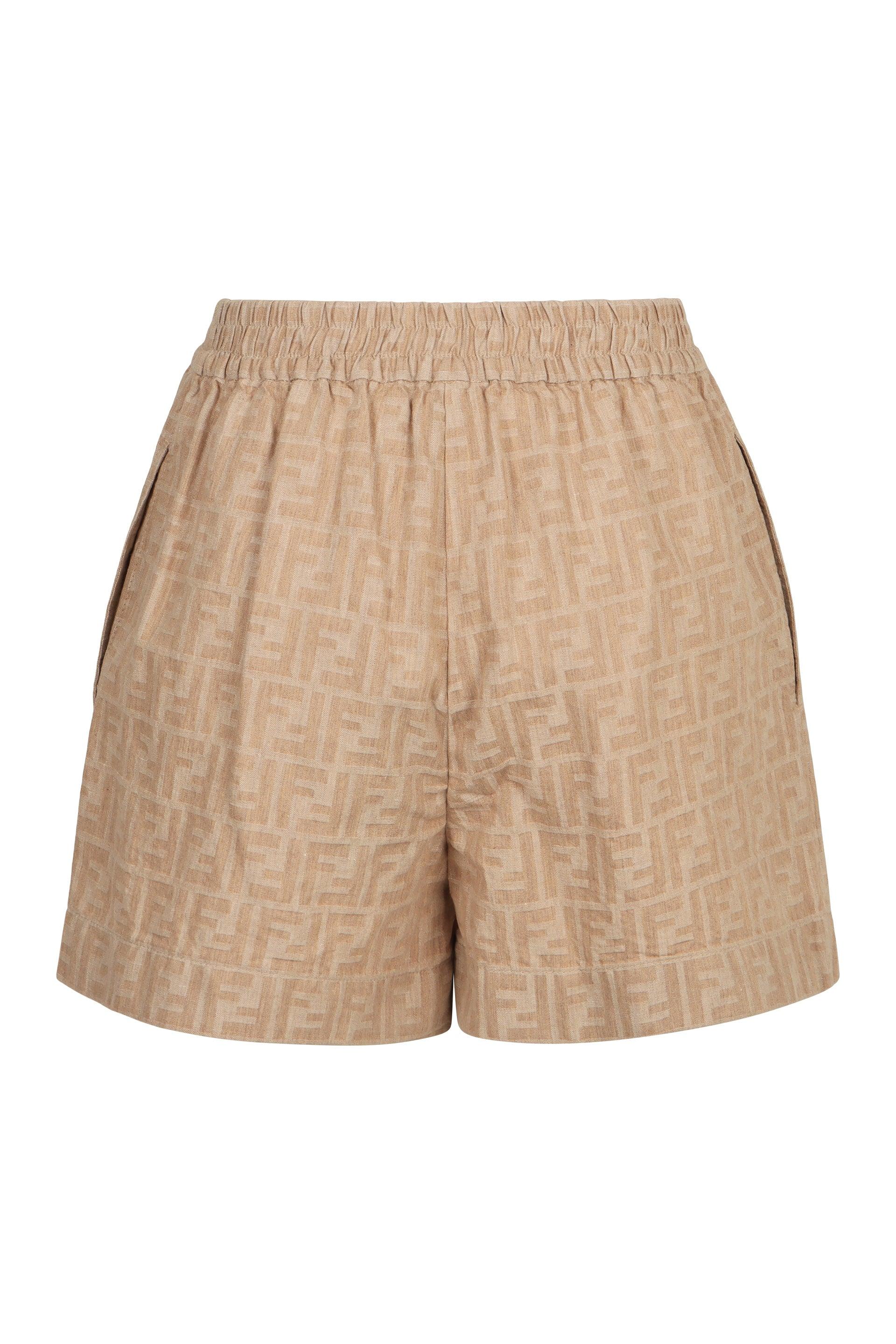 VIP【送料関税込】FENDI NYLON SHORTS Shorts Fendi Anthracite size M International in Polyester