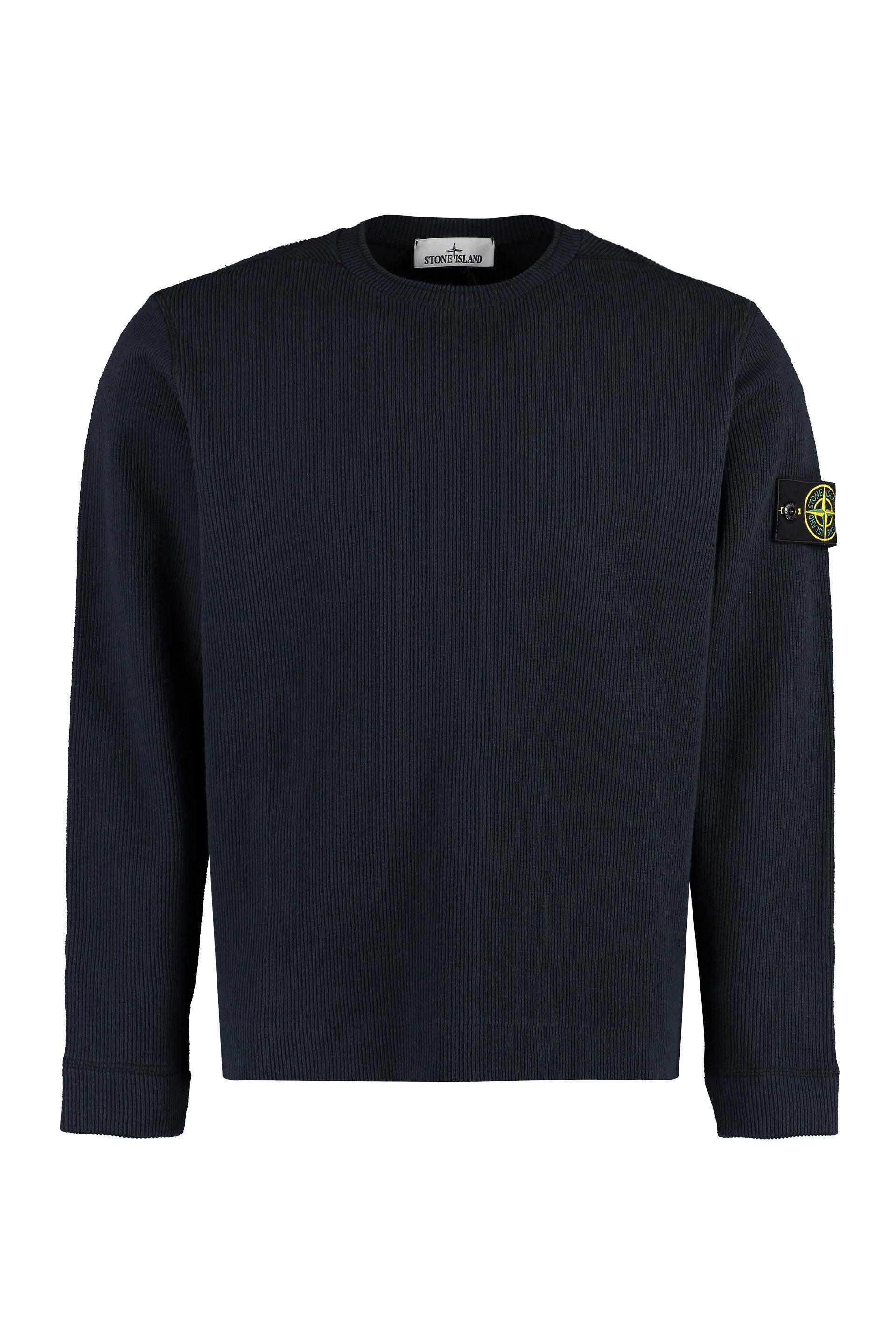 Blue stone top island sweater