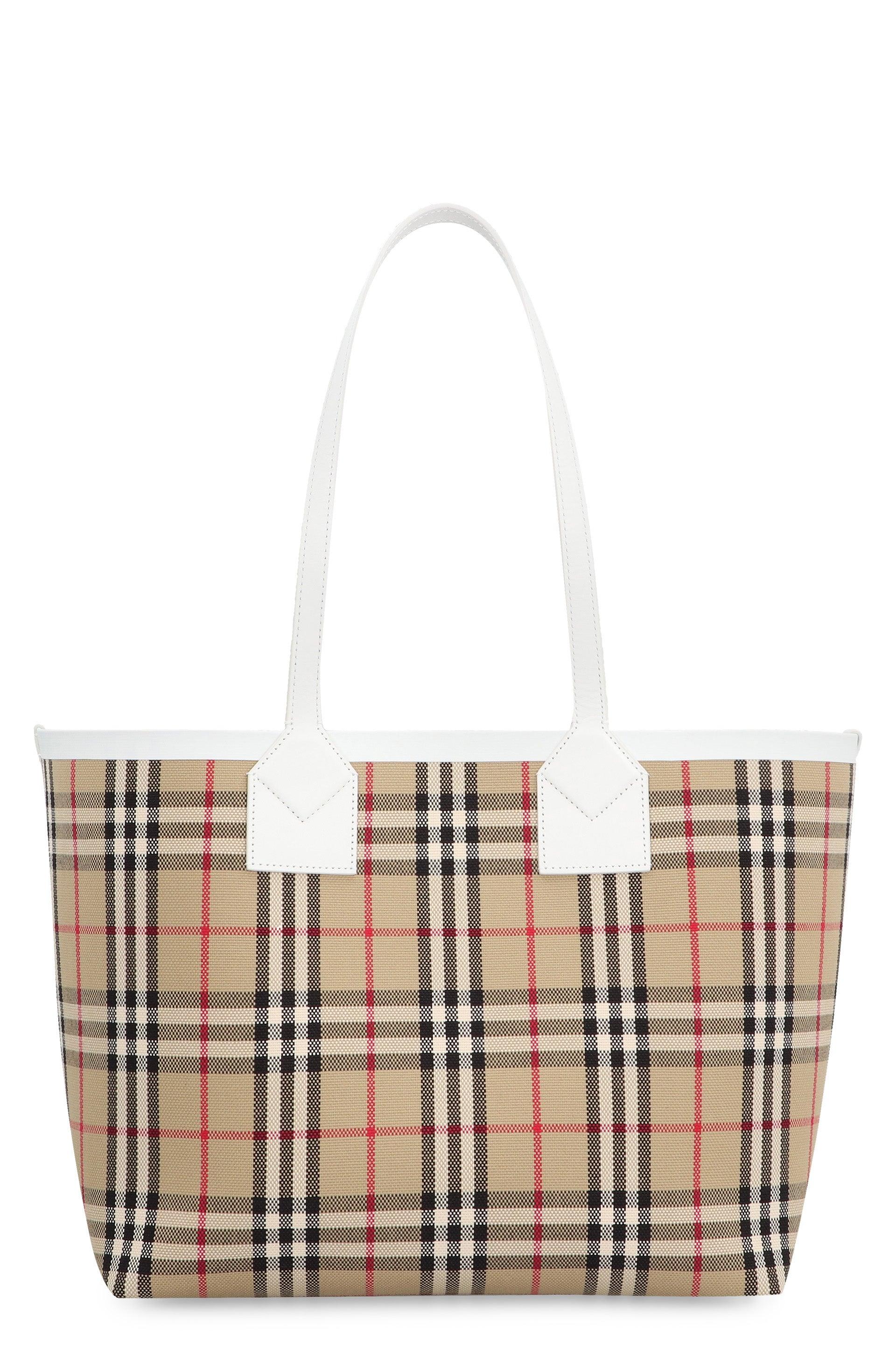 Small London Tote Bag in Beige - Women | Burberry® Official