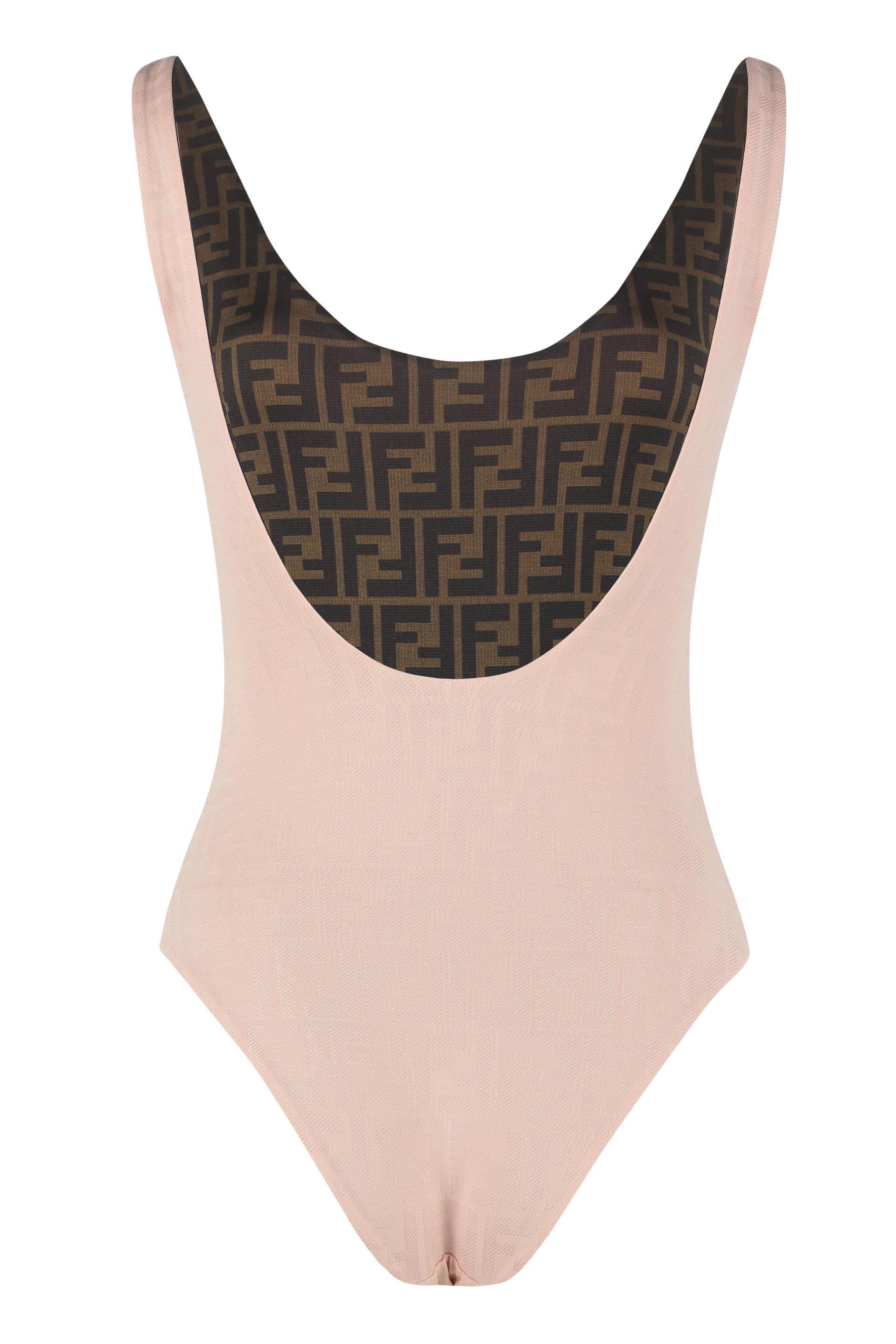 Monogram Jacquard One-Piece Swimsuit - Ready to Wear