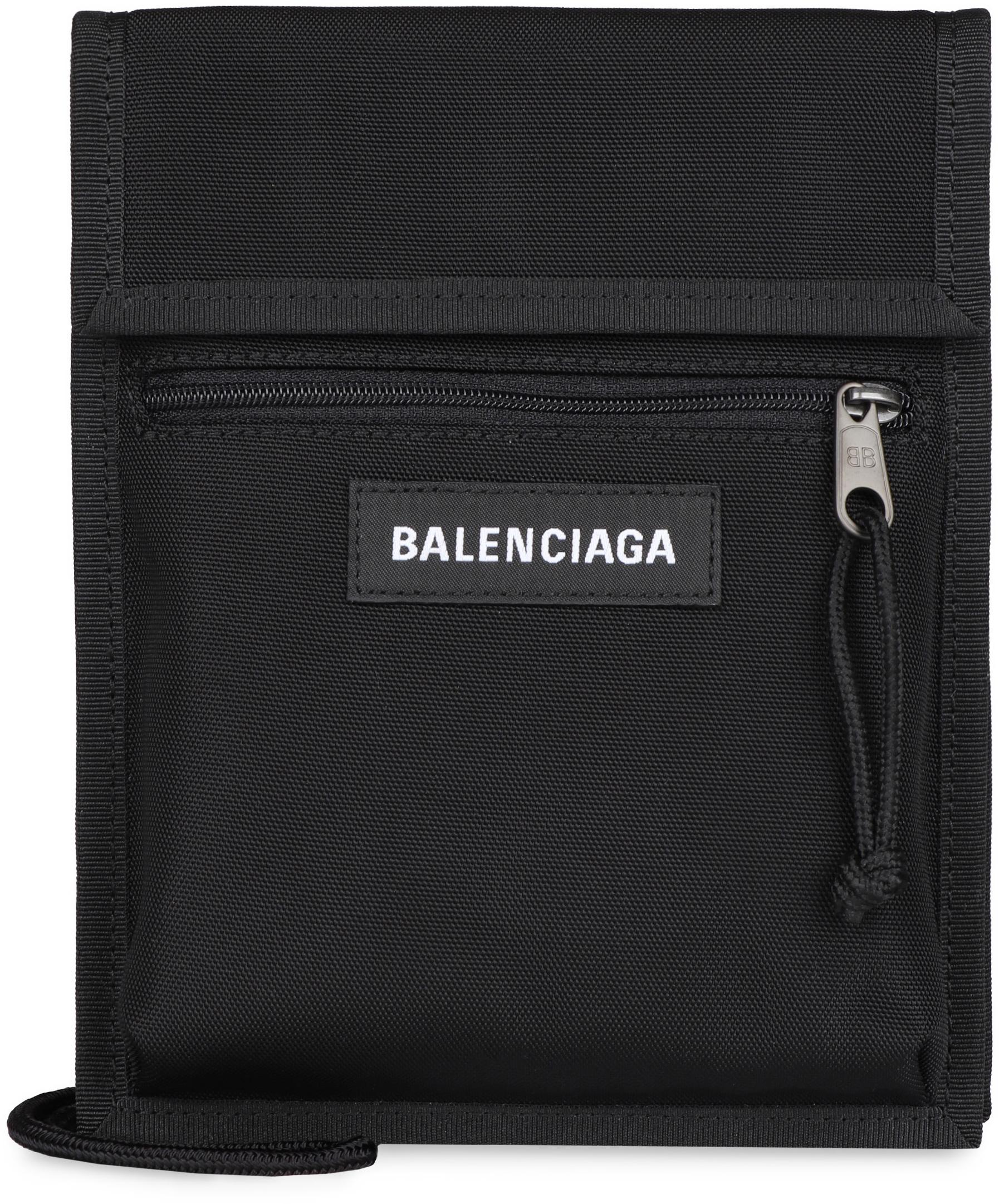 Balenciaga Synthetic Explorer Nylon Pouch Strap in Black for Men - Lyst